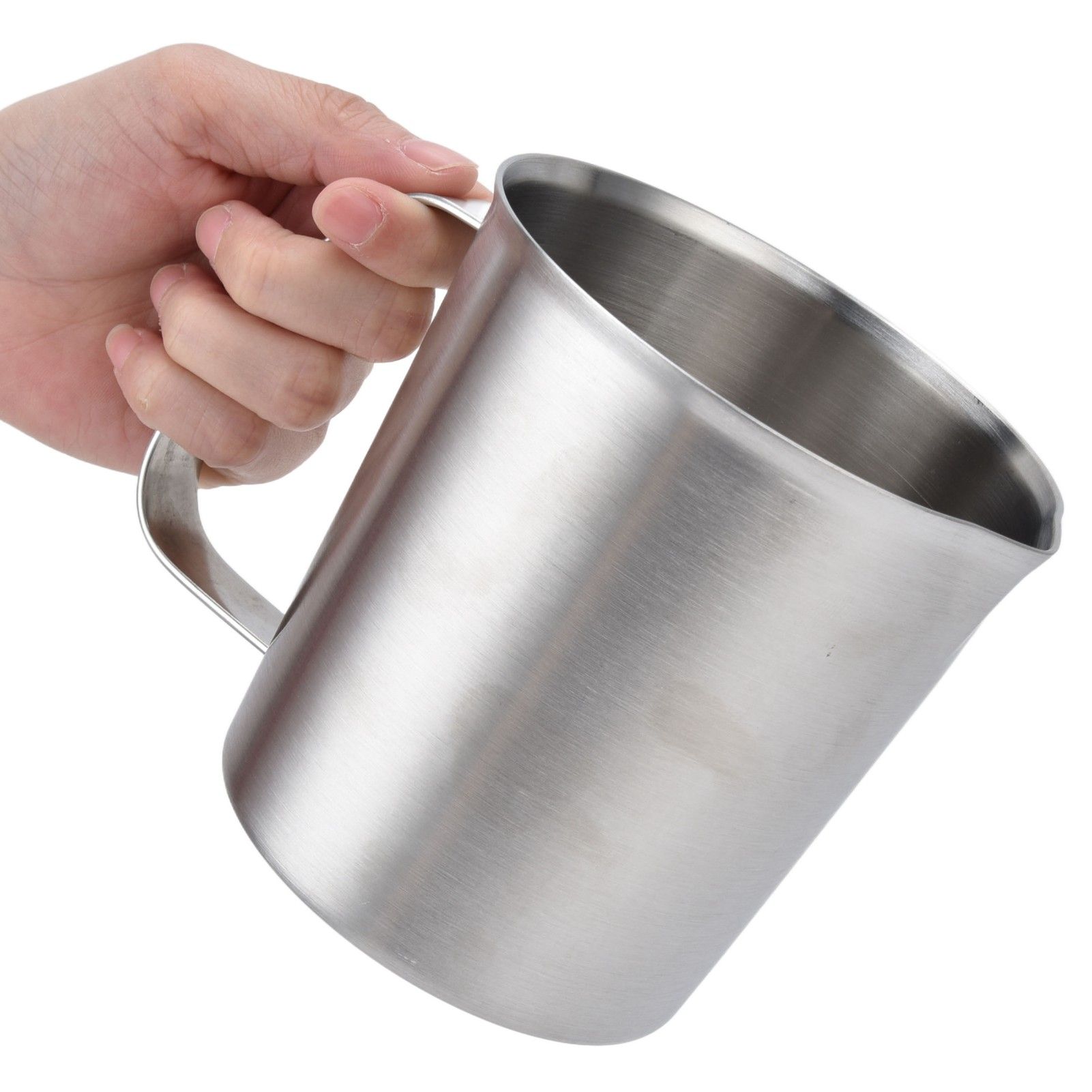 Measuring Cup 304 Stainless Steel CorrosionResistant Coffee Milk Frothing Cup view 10