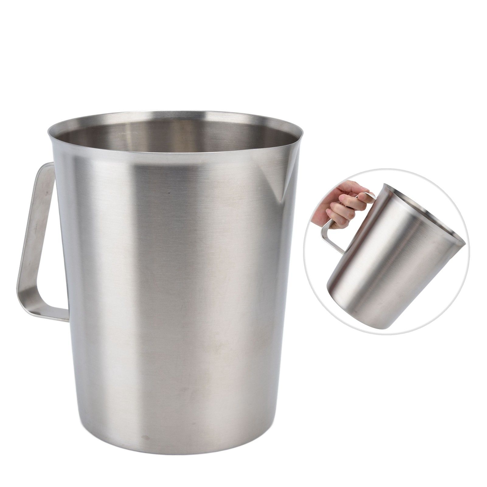 Measuring Cup 304 Stainless Steel CorrosionResistant Coffee Milk Frothing Cup view 9