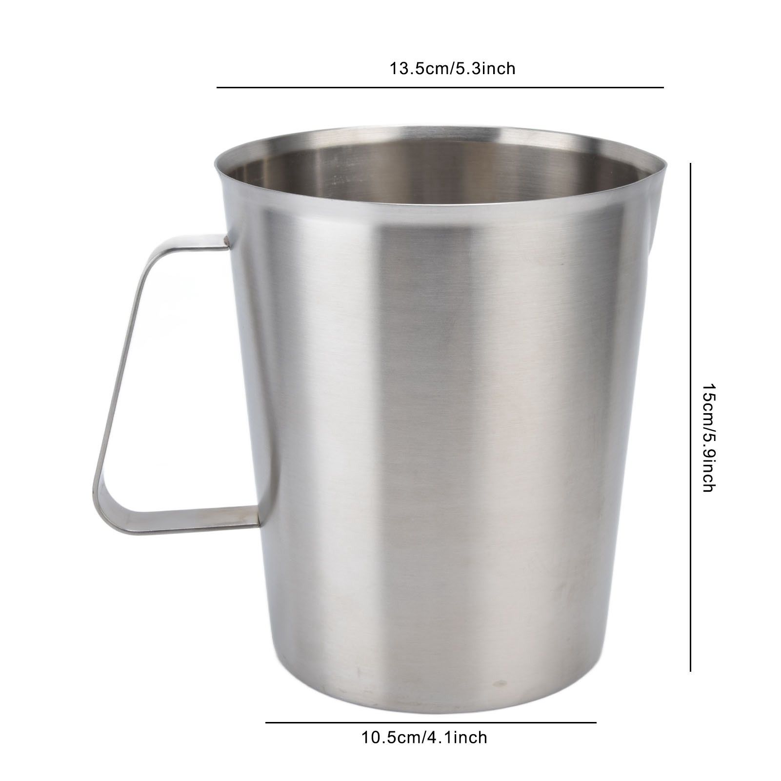 Measuring Cup 304 Stainless Steel CorrosionResistant Coffee Milk Frothing Cup view 14