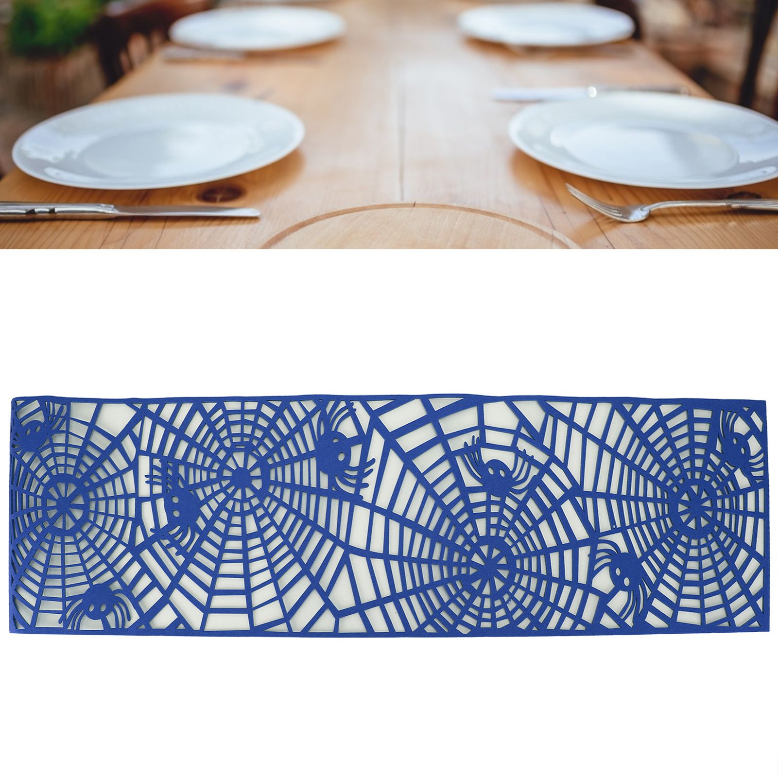 Rectangle Shape Tablecloth Hollow Out Table Runner for Wedding Household view 12