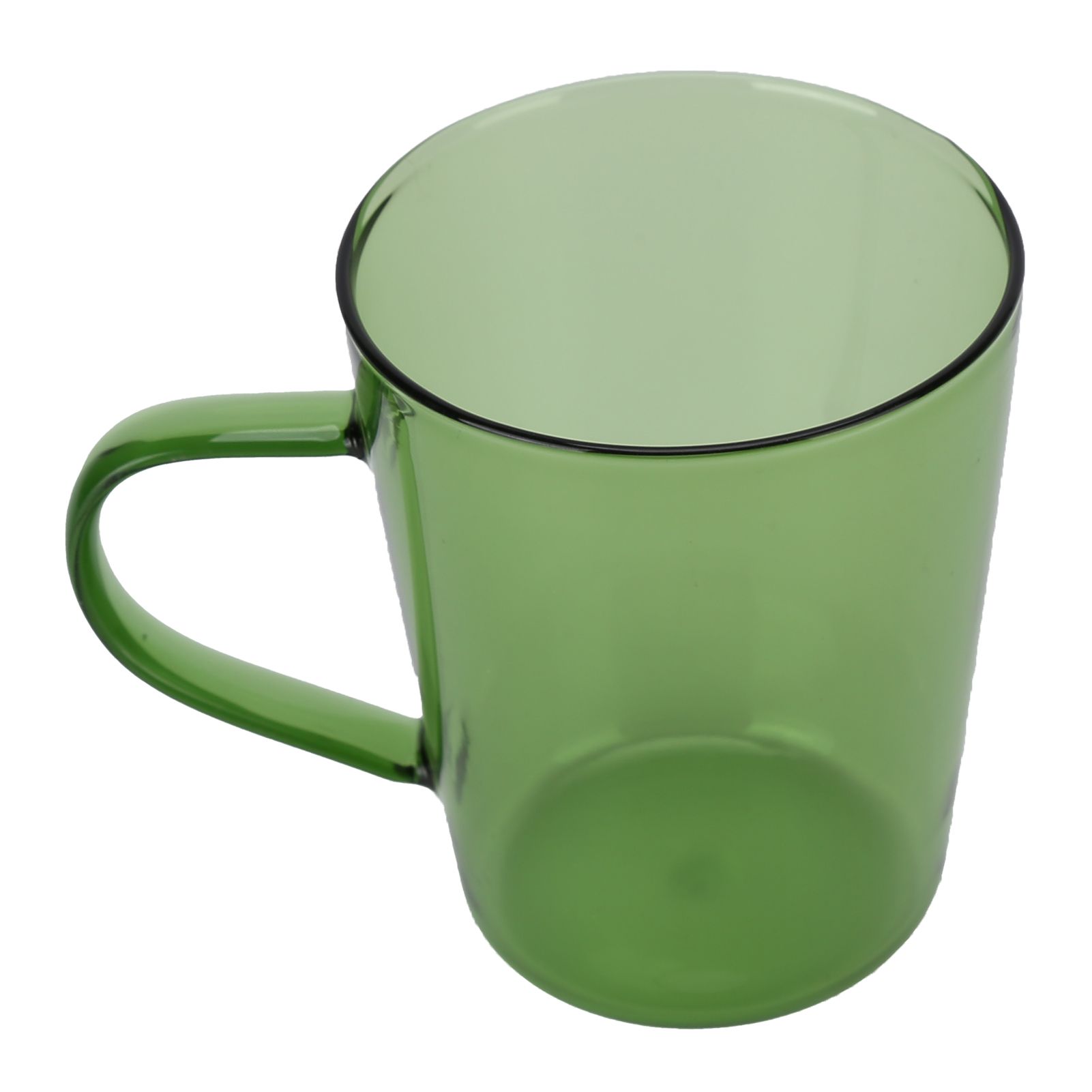 380ml Milk Cup High Borosilicate Glass Thermal Easy to Clean Glass Mug for view 2
