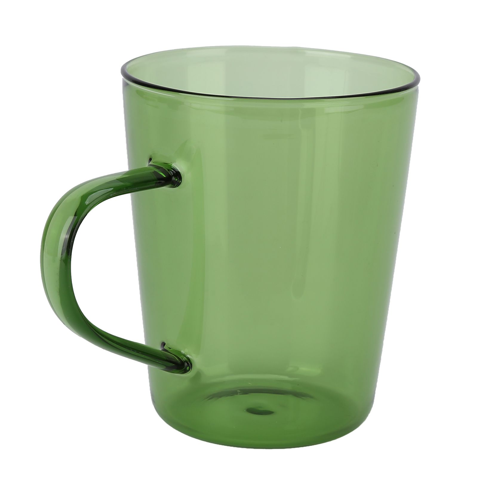 380ml Milk Cup High Borosilicate Glass Thermal Easy to Clean Glass Mug for view 3