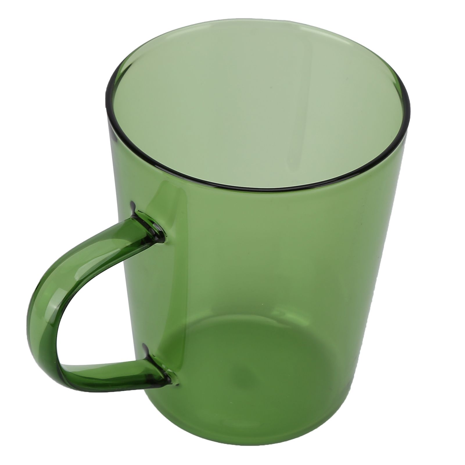 380ml Milk Cup High Borosilicate Glass Thermal Easy to Clean Glass Mug for view 4