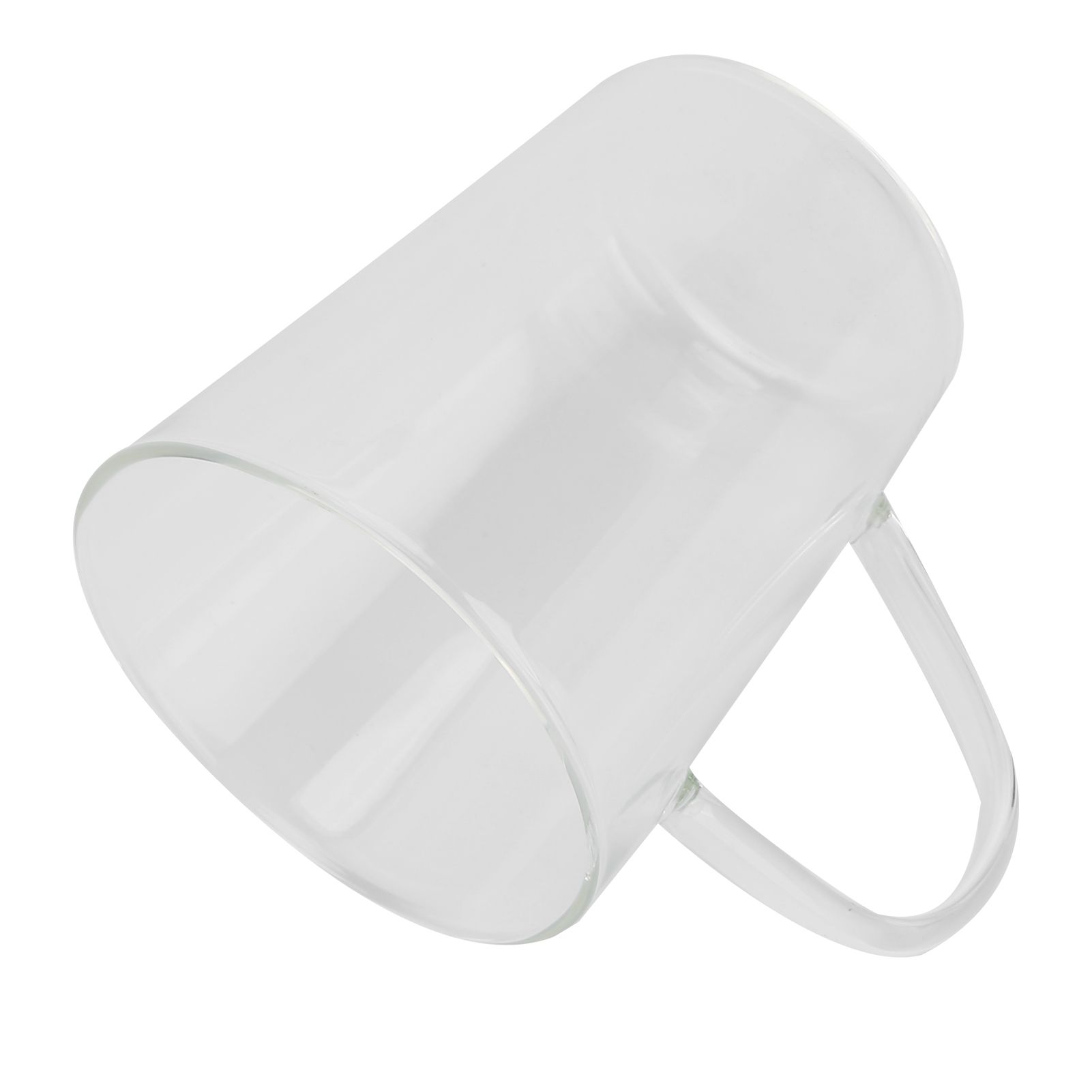 380ml Milk Cup High Borosilicate Glass Thermal Easy to Clean Glass Mug for view 8