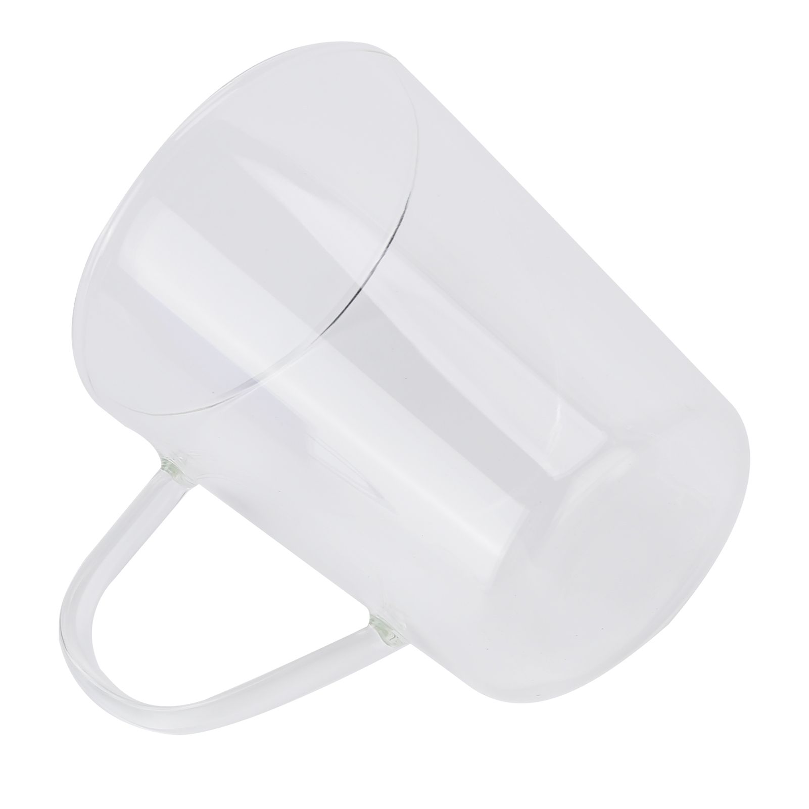 380ml Milk Cup High Borosilicate Glass Thermal Easy to Clean Glass Mug for view 9