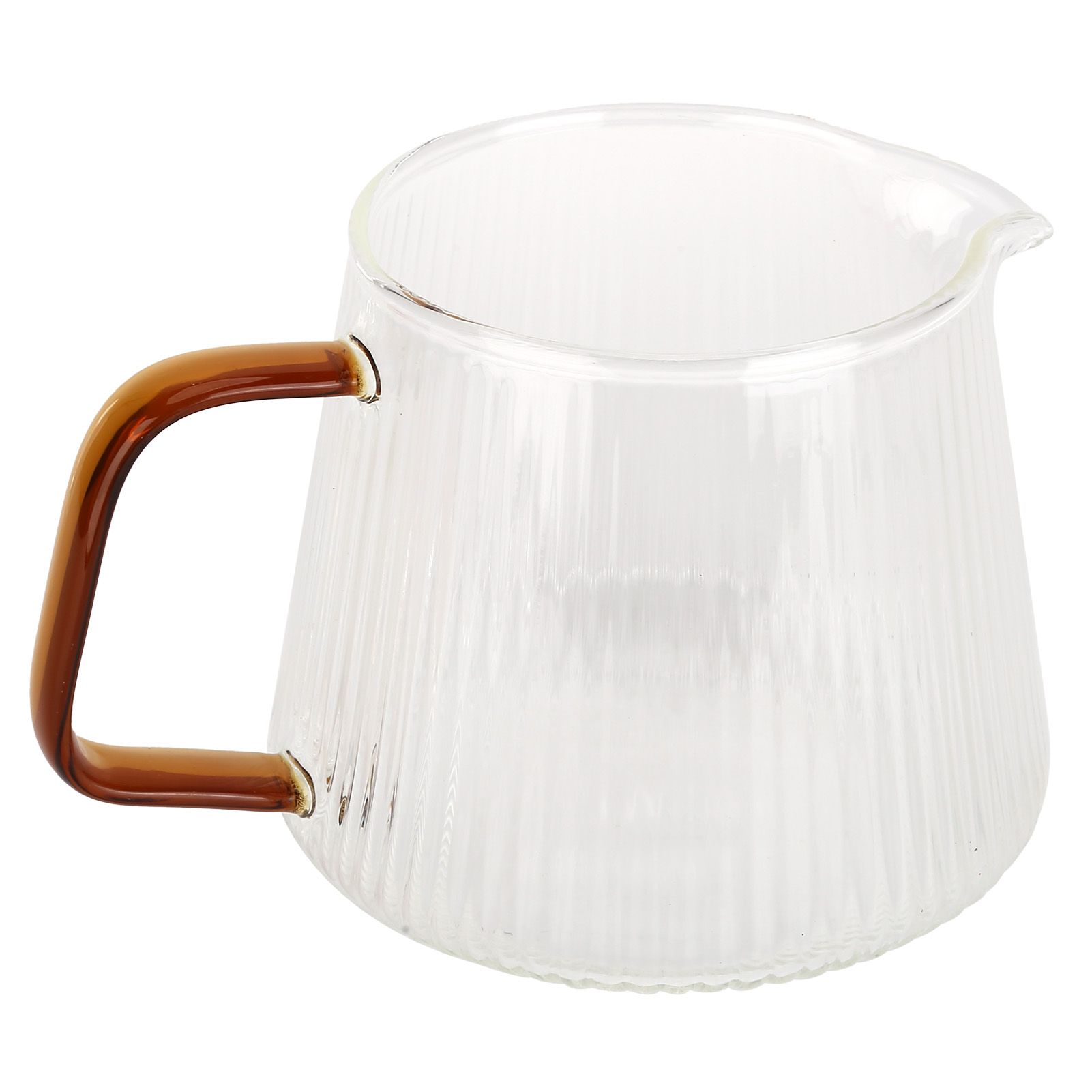 Coffee Cup High Borosilicate Transparent Thickened Tea Cup with Handle for view 7