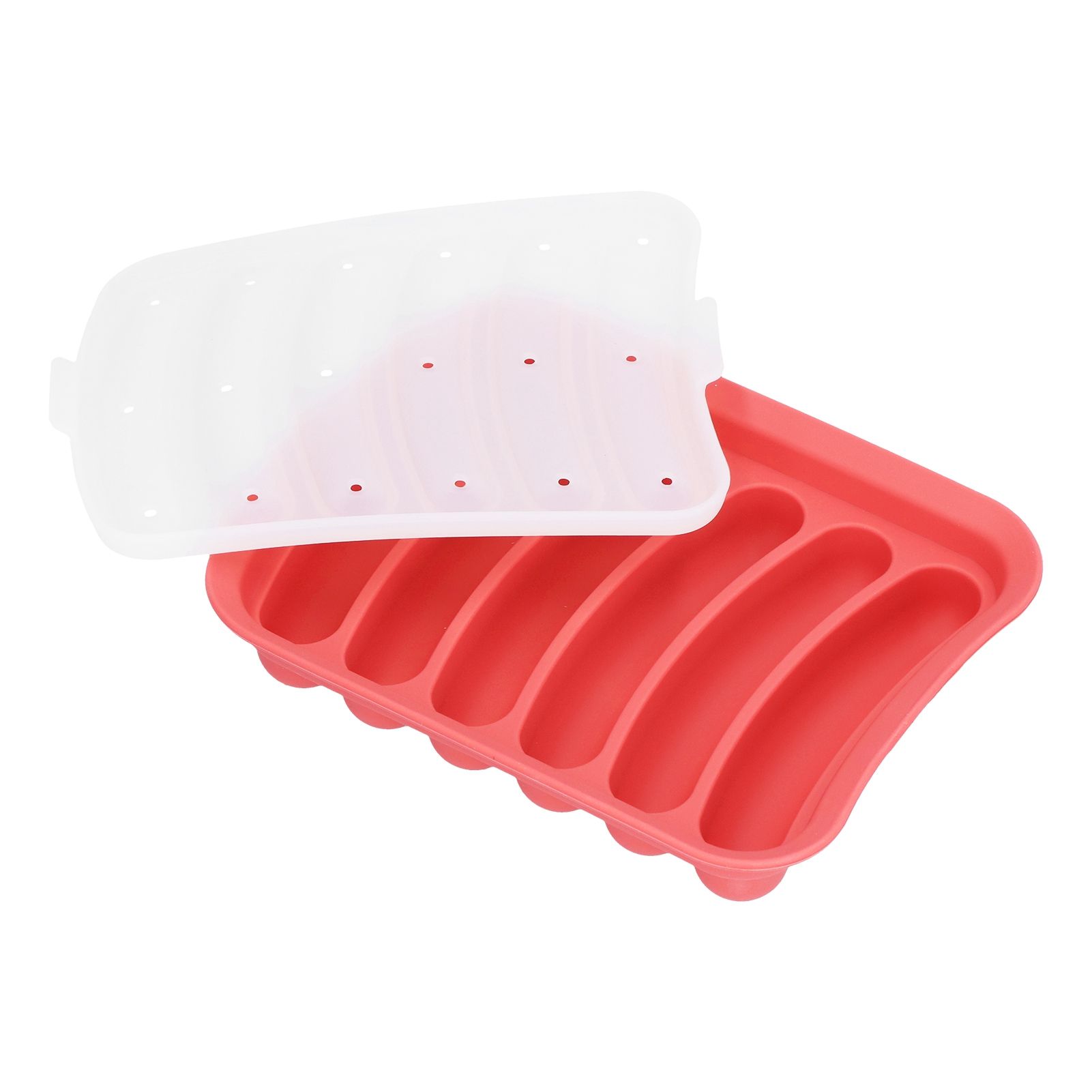 Sausage Mold Food Grade Silicone Nonstick Sausage Maker Molds Homemade Hot view 6