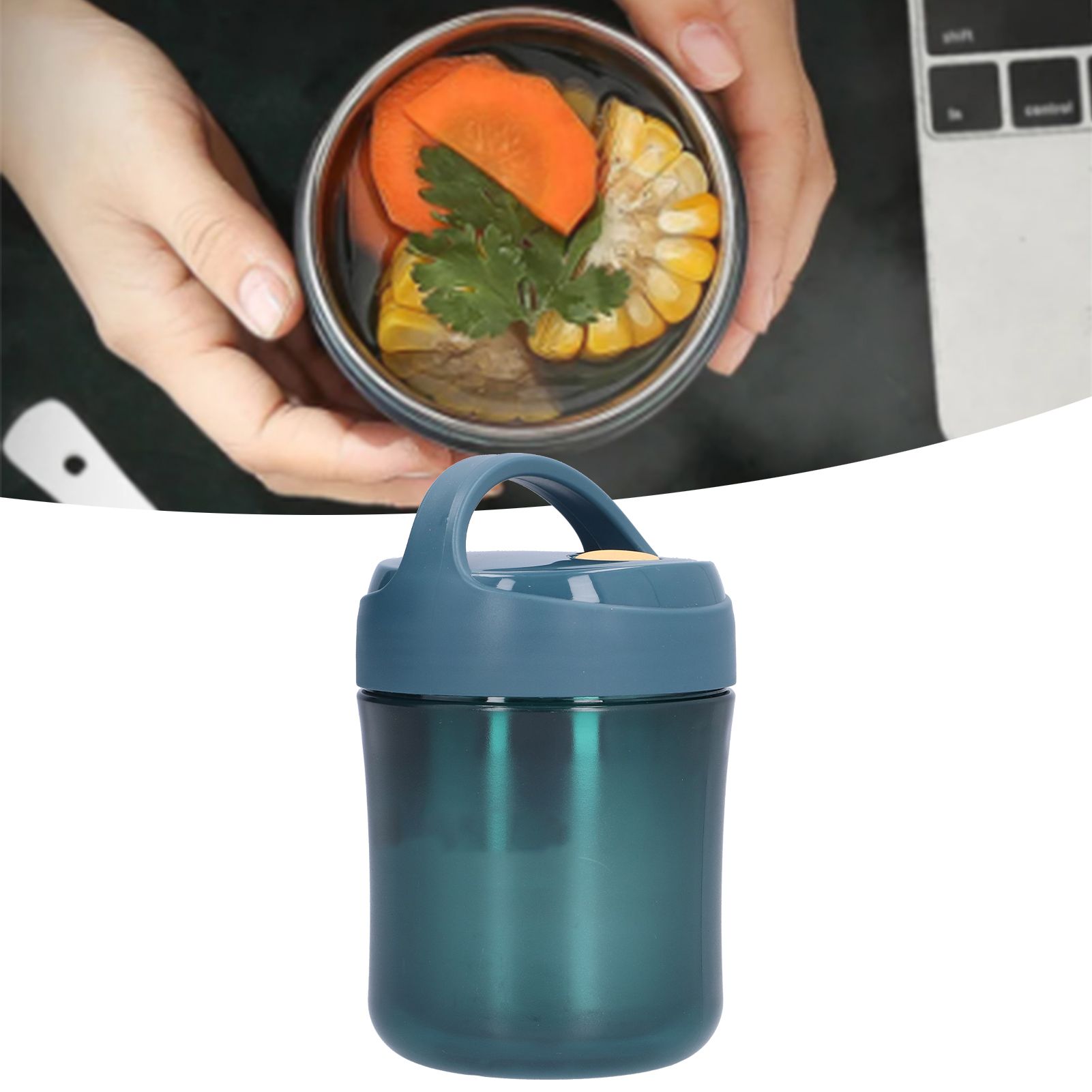 Insulated Food Jar 500ml 304 Stainless Steel Silicone Waterproof Keep Warm view 11