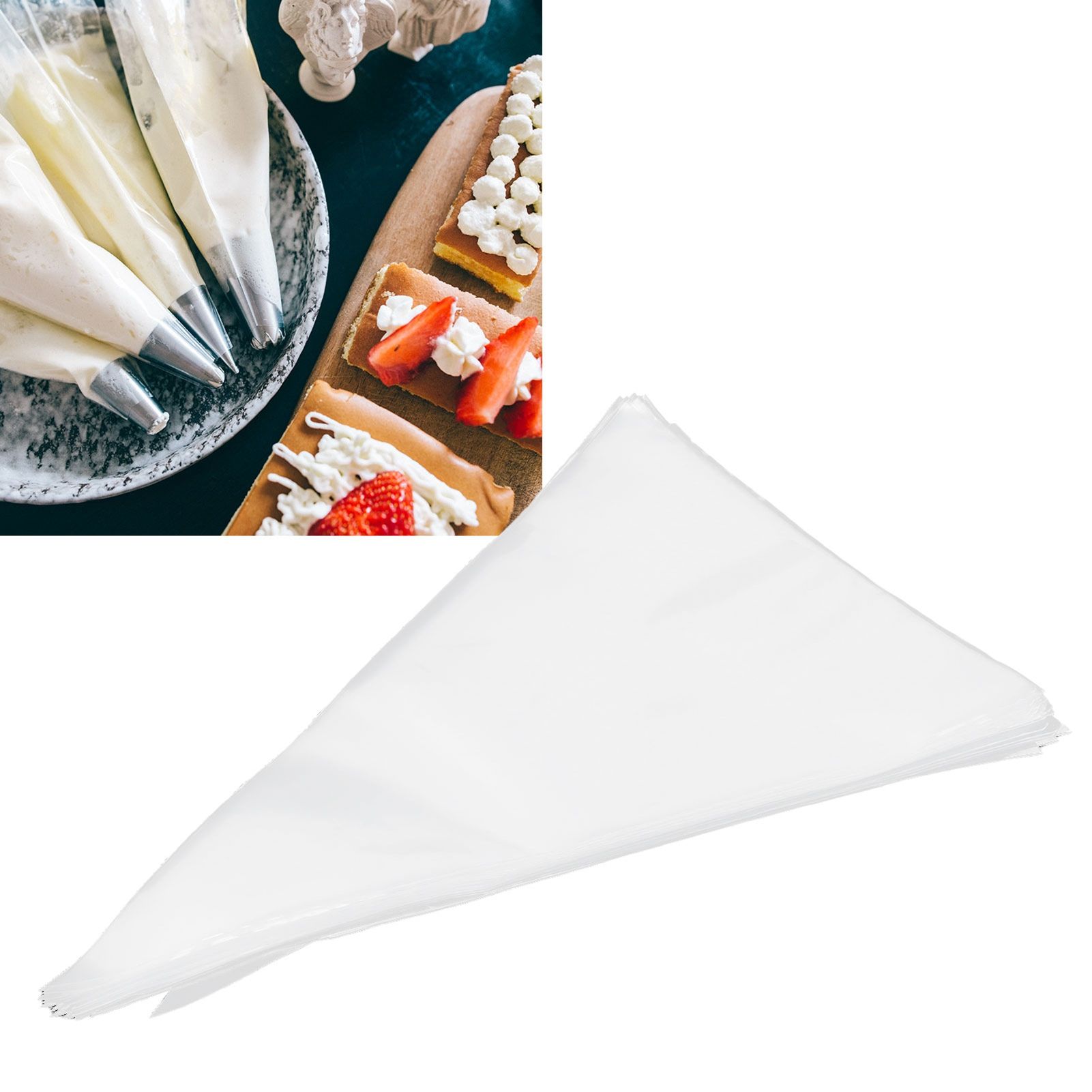 12in Icing Bags Disposable Decorative Cream Pastry Bag Piping Bags for Bakery view 11