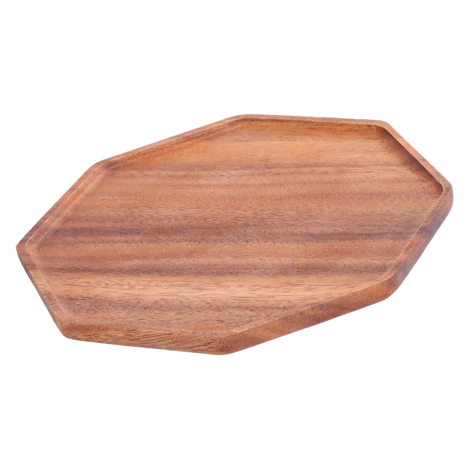 Tea Plate Natural Wood Environmental Protection Uniform Texture Odorless view 5