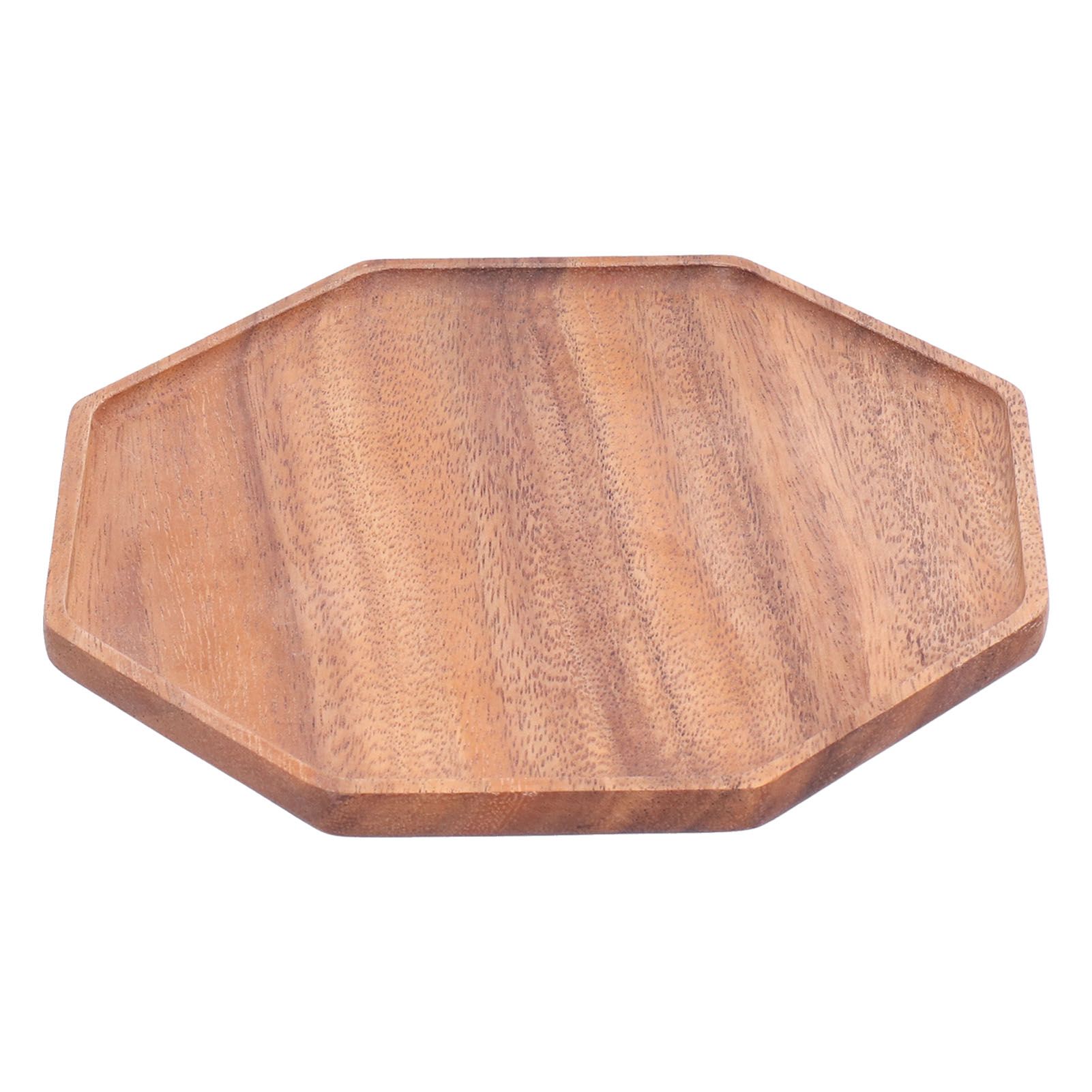 Tea Plate Natural Wood Environmental Protection Uniform Texture Odorless view 10