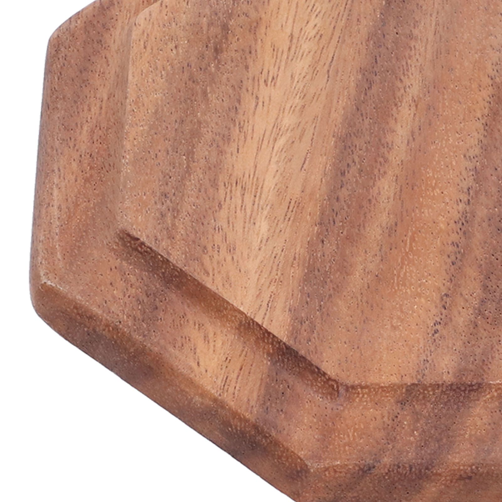 Tea Plate Natural Wood Environmental Protection Uniform Texture Odorless view 14