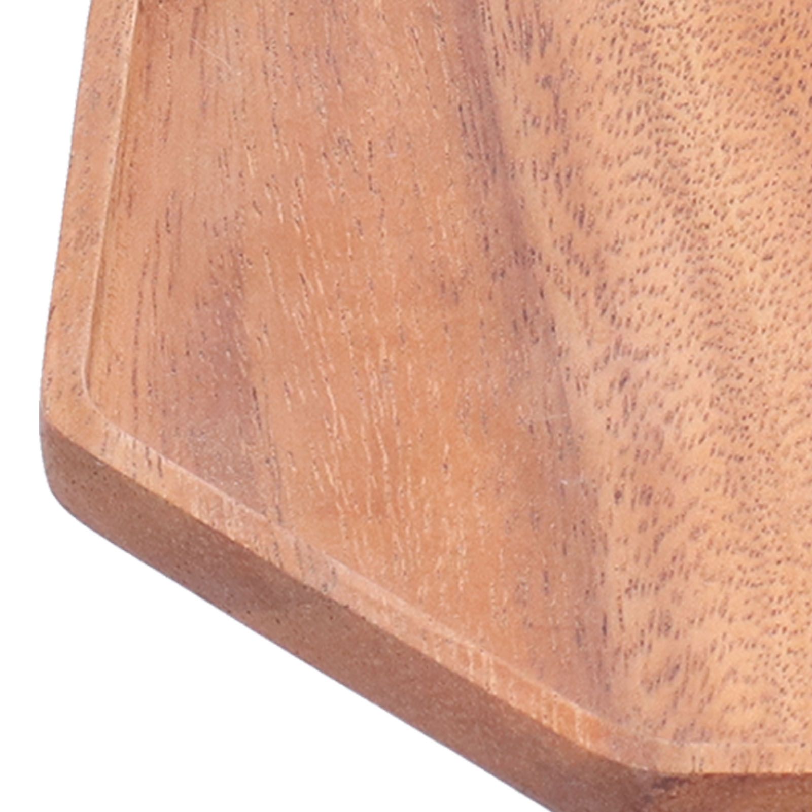 Tea Plate Natural Wood Environmental Protection Uniform Texture Odorless view 15