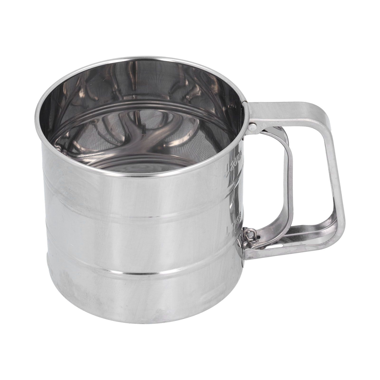 Stainless Steel Flour Sifter Baking Sugar Sifter Hand Held Sifter for Flour