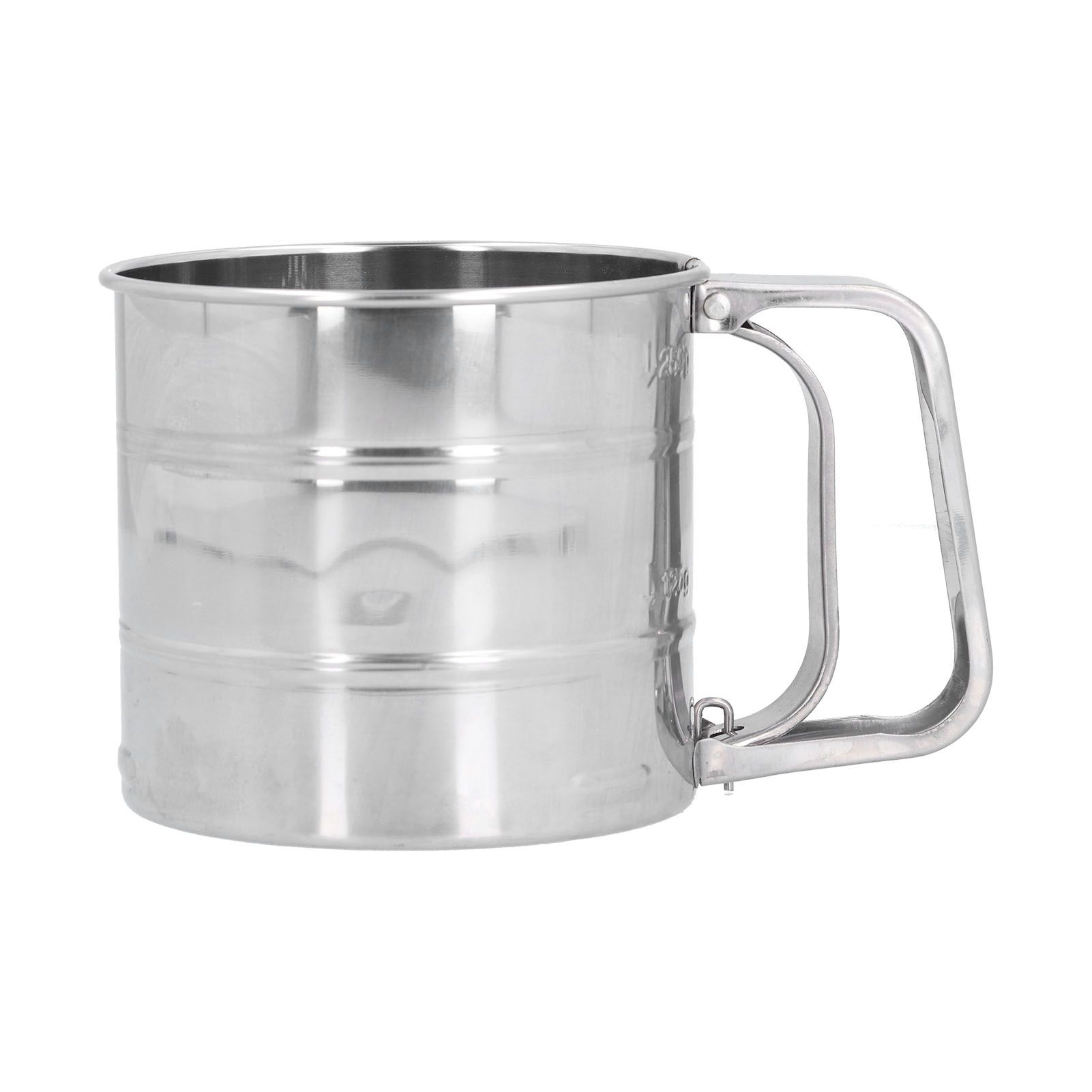 Stainless Steel Flour Sifter Baking Sugar Sifter Hand Held Sifter for Flour view 4