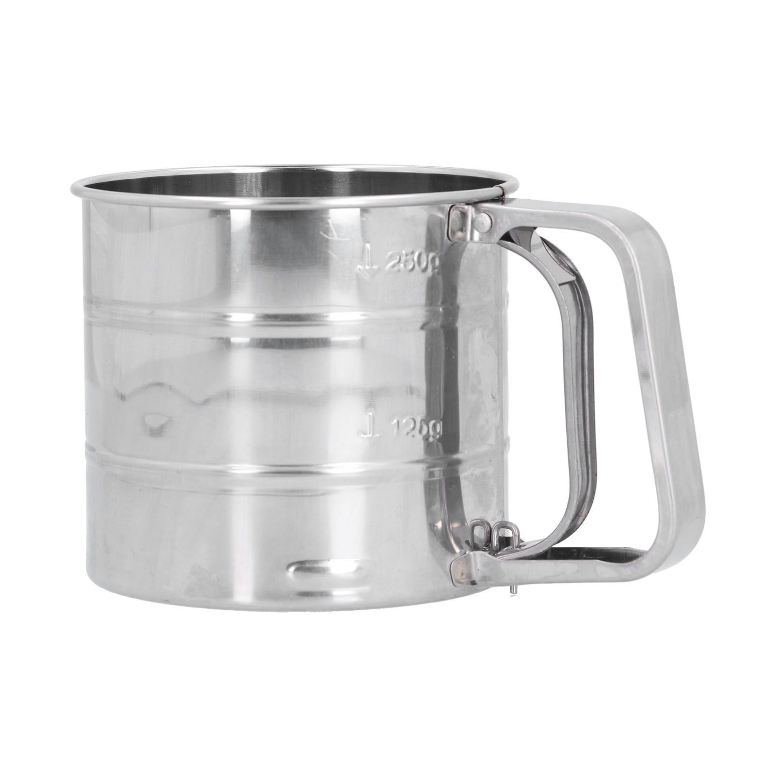 Stainless Steel Flour Sifter Baking Sugar Sifter Hand Held Sifter for Flour view 5
