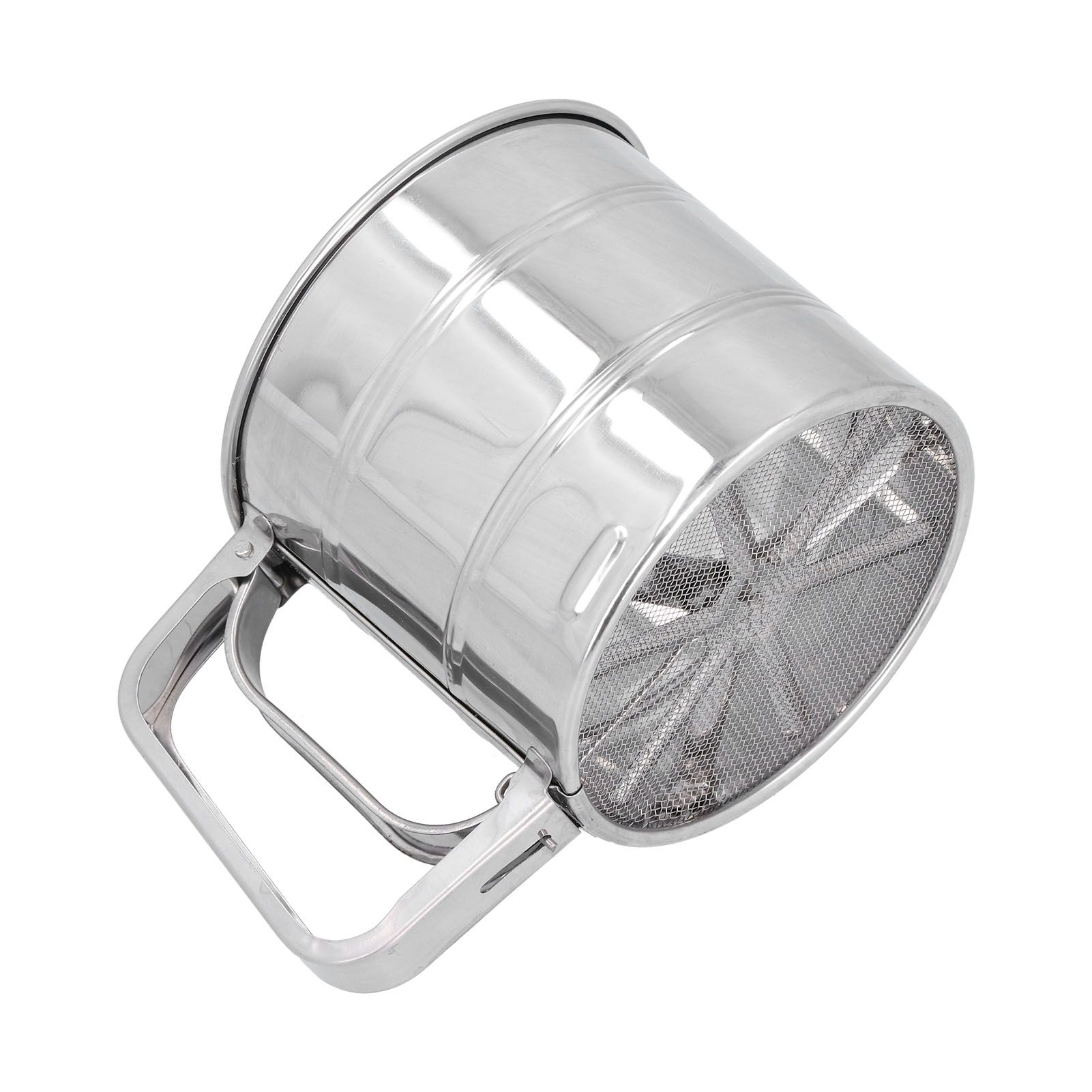 Stainless Steel Flour Sifter Baking Sugar Sifter Hand Held Sifter for Flour view 9