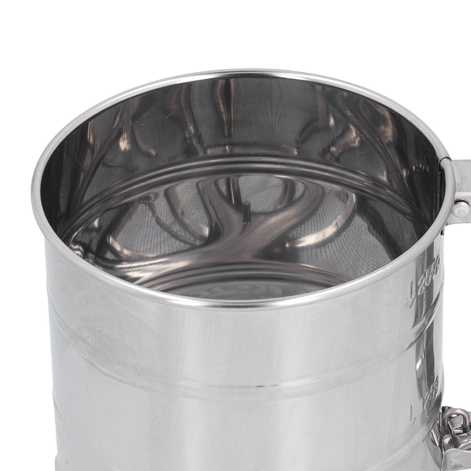 Stainless Steel Flour Sifter Baking Sugar Sifter Hand Held Sifter for Flour view 14