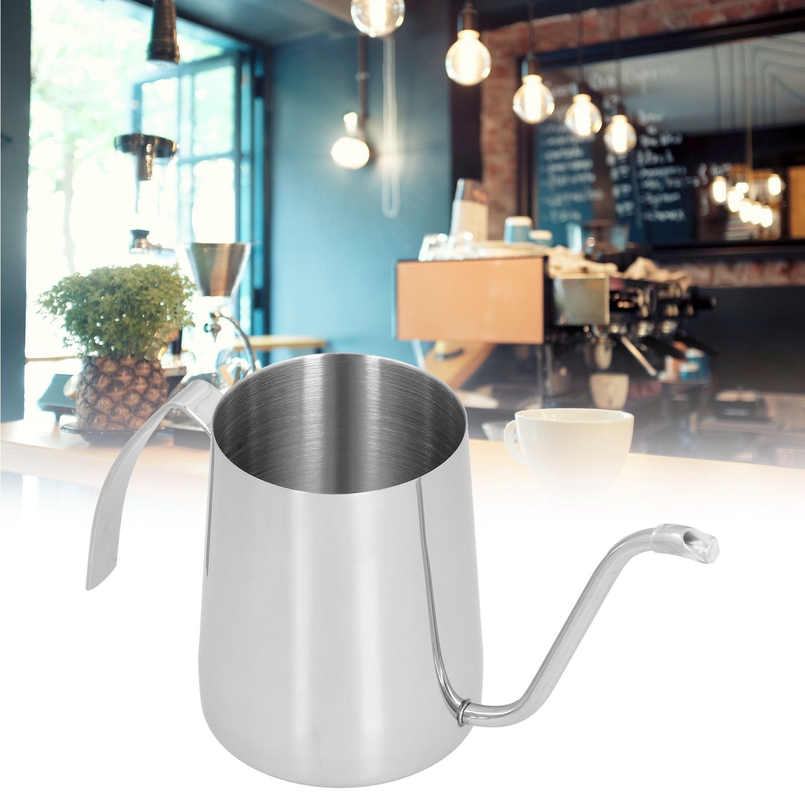 350ml Coffee Pot Long Spout Gooseneck Stainless Steel Coffee Kettle Tea Pot view 11