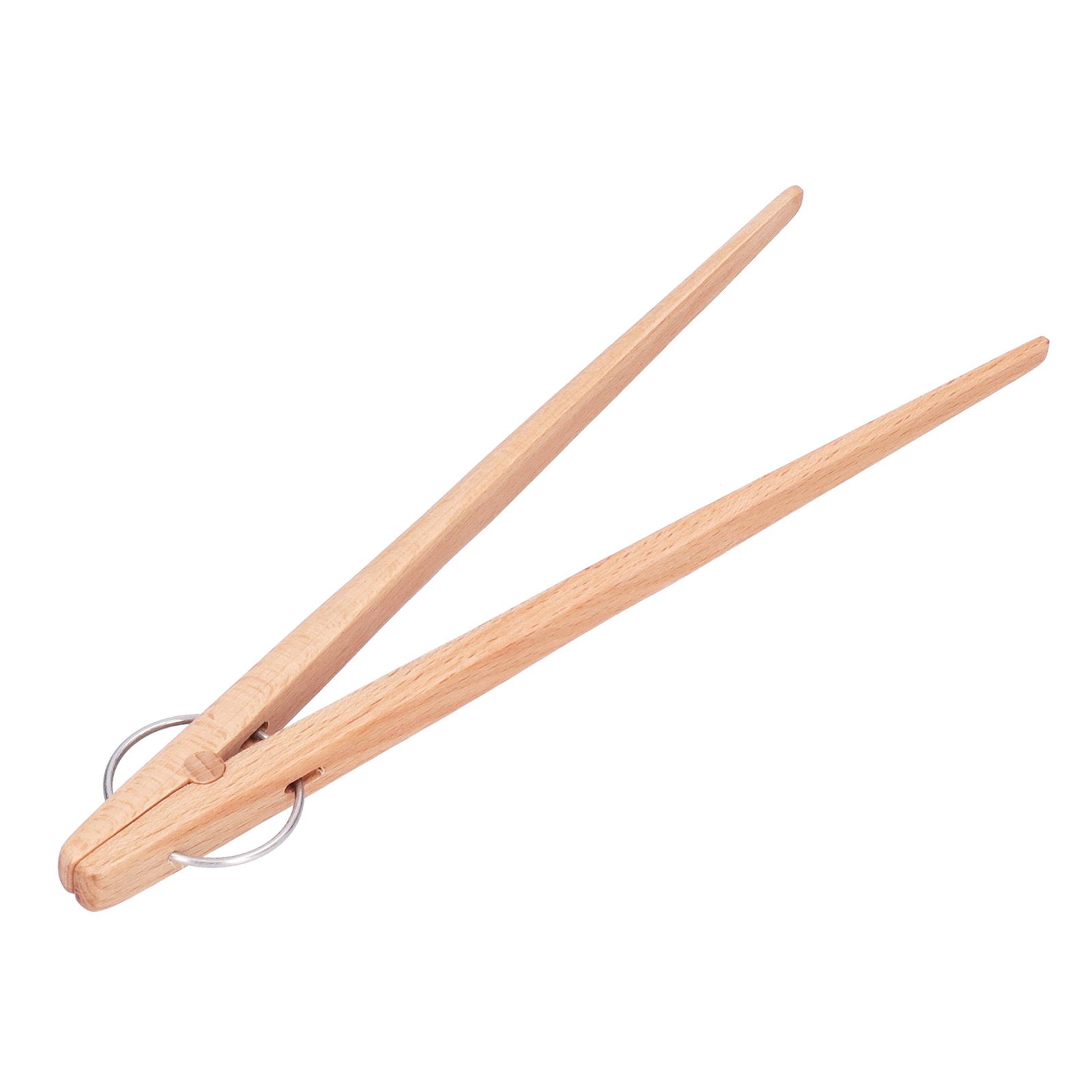 Bread Tongs Kitchen Wooden Baking Food Salad Fruits Tongs Cooking Tool Kitchen view 4
