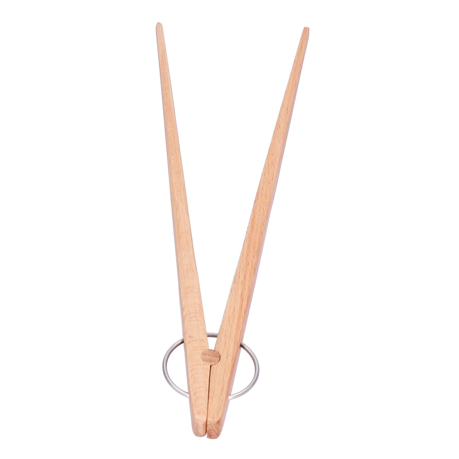 Bread Tongs Kitchen Wooden Baking Food Salad Fruits Tongs Cooking Tool Kitchen view 5