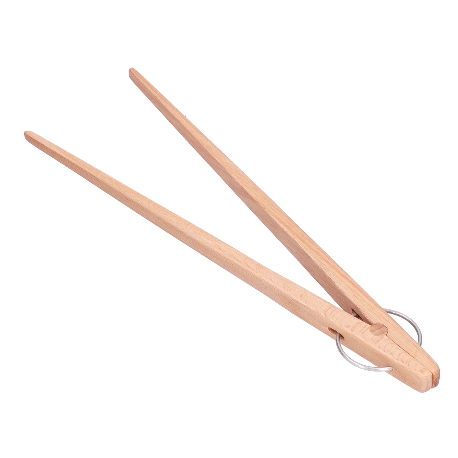 Bread Tongs Kitchen Wooden Baking Food Salad Fruits Tongs Cooking Tool Kitchen view 7