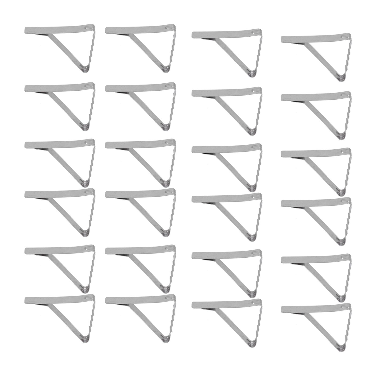 24pcs Table Cloth Holder Stainless Steel Stable Durable Table Cloth Clip for view 6