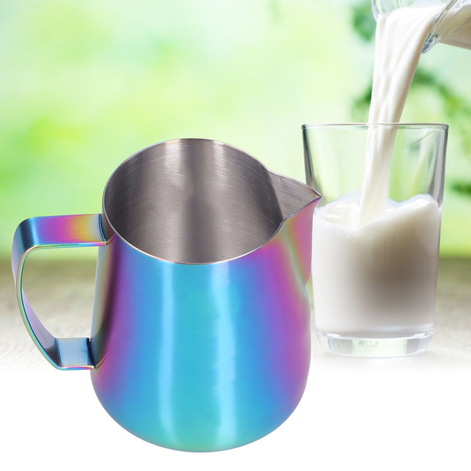 Milk Frothing Pitcher 304 Stainless Steel Milk Jugs Coffee Frothing Pitchers view 11