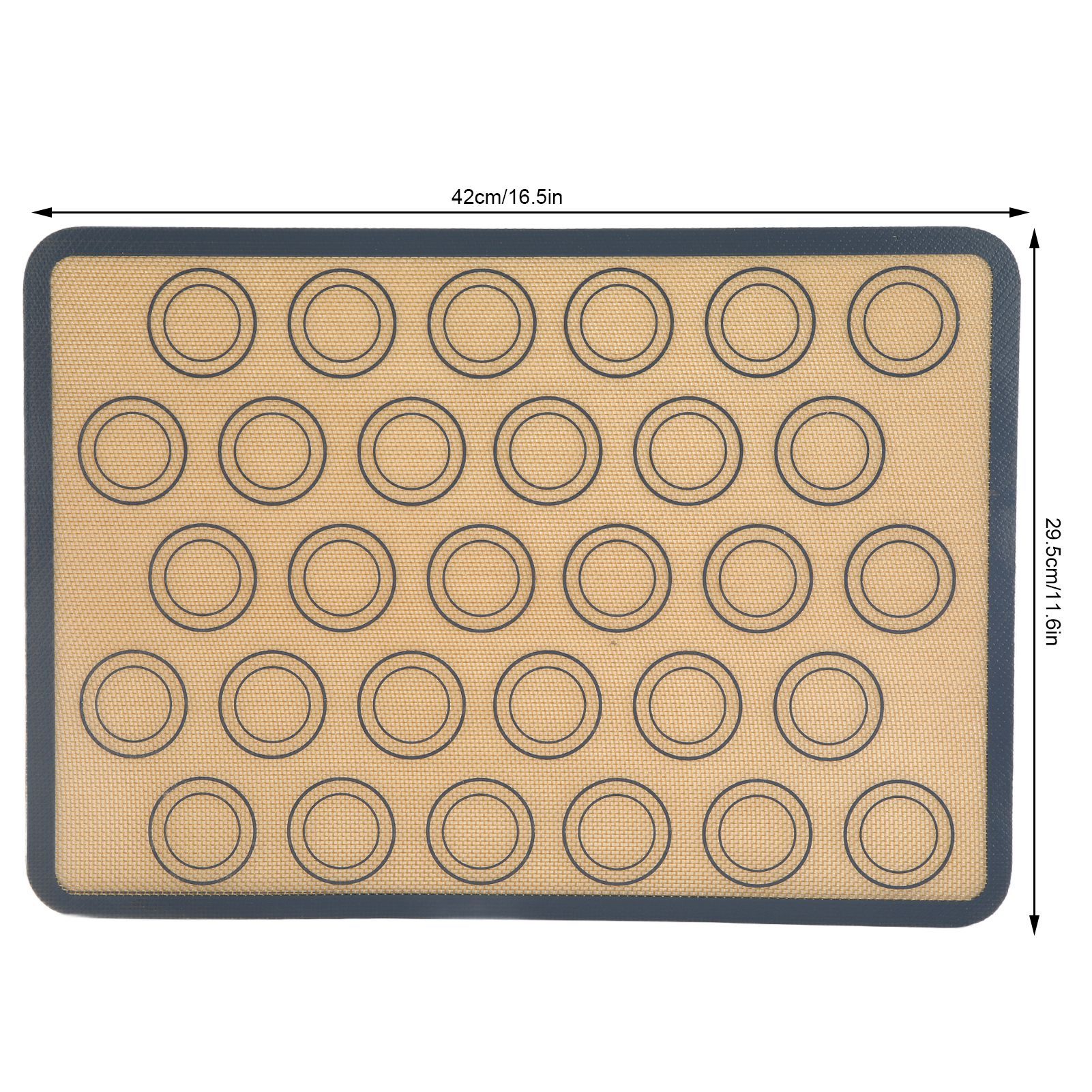 Baking Mat Food Grade Silicone and Glass Fiber Non Stick Heat Resistant Dough view 15