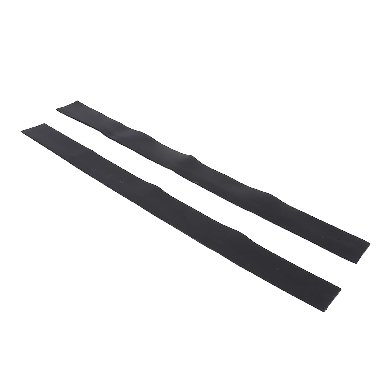 2Pcs 25in Black Stove Counter Cover Silicone Oil‑Proof Stain‑Proof Stove Gap view 3