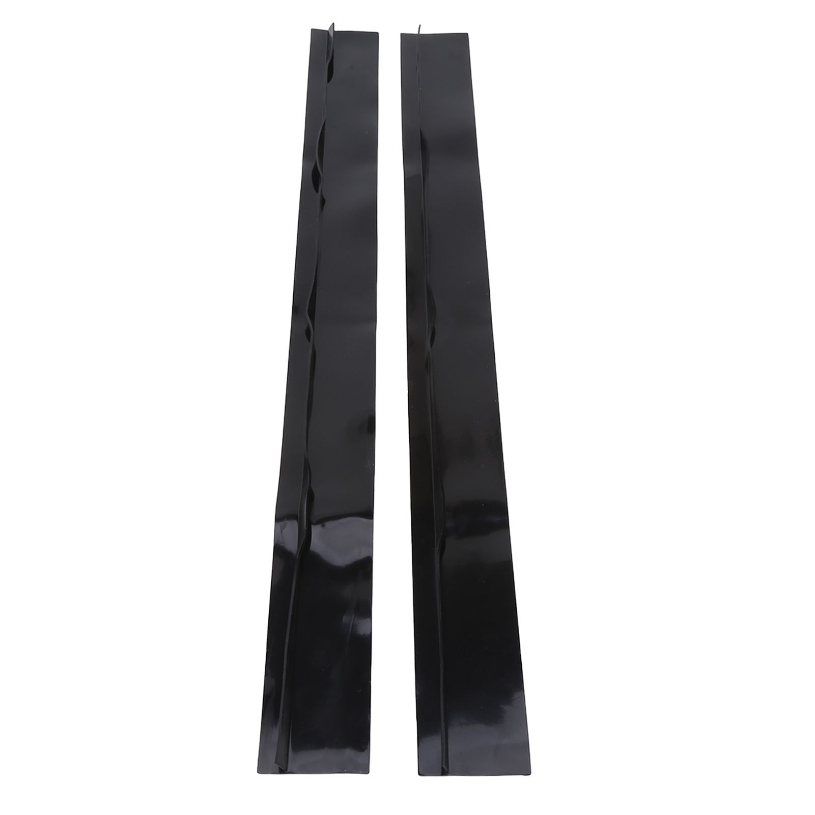 2Pcs 25in Black Stove Counter Cover Silicone Oil‑Proof Stain‑Proof Stove Gap view 6