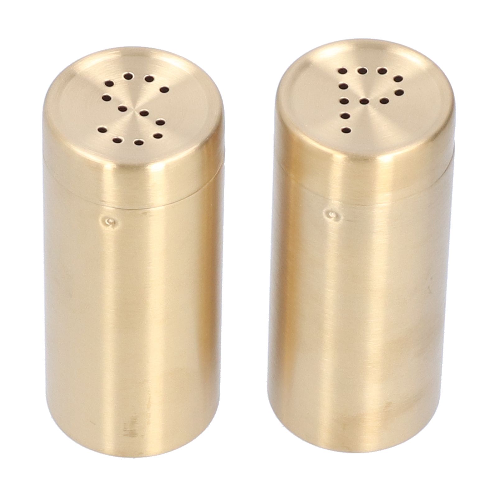 2pcs Spice Jar Stainless Steel Seasoning Bottle Salt and Pepper Shaker Kitchen view 3