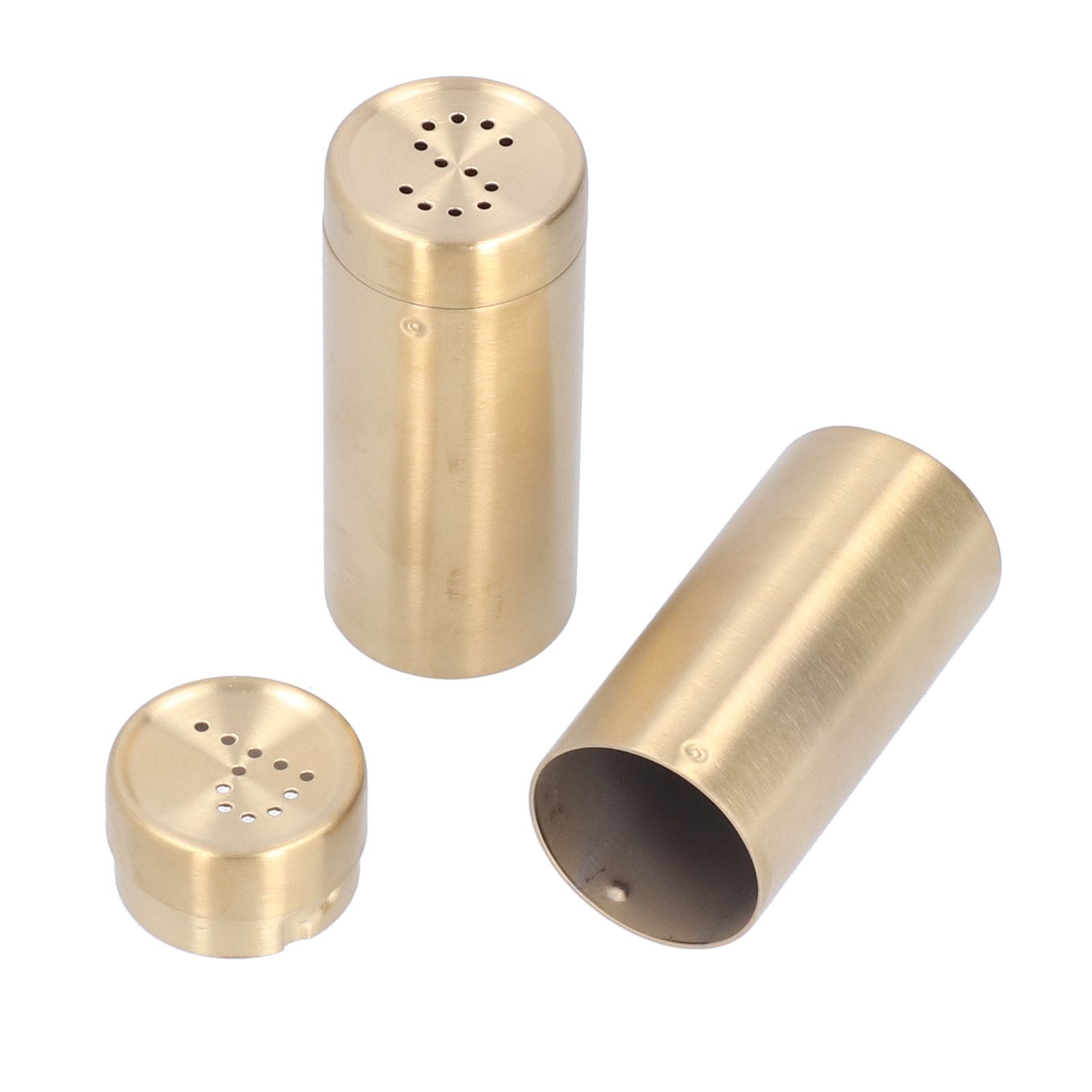 2pcs Spice Jar Stainless Steel Seasoning Bottle Salt and Pepper Shaker Kitchen view 5