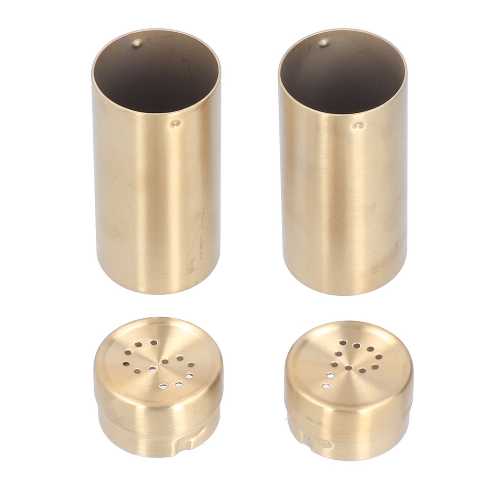 2pcs Spice Jar Stainless Steel Seasoning Bottle Salt and Pepper Shaker Kitchen view 7