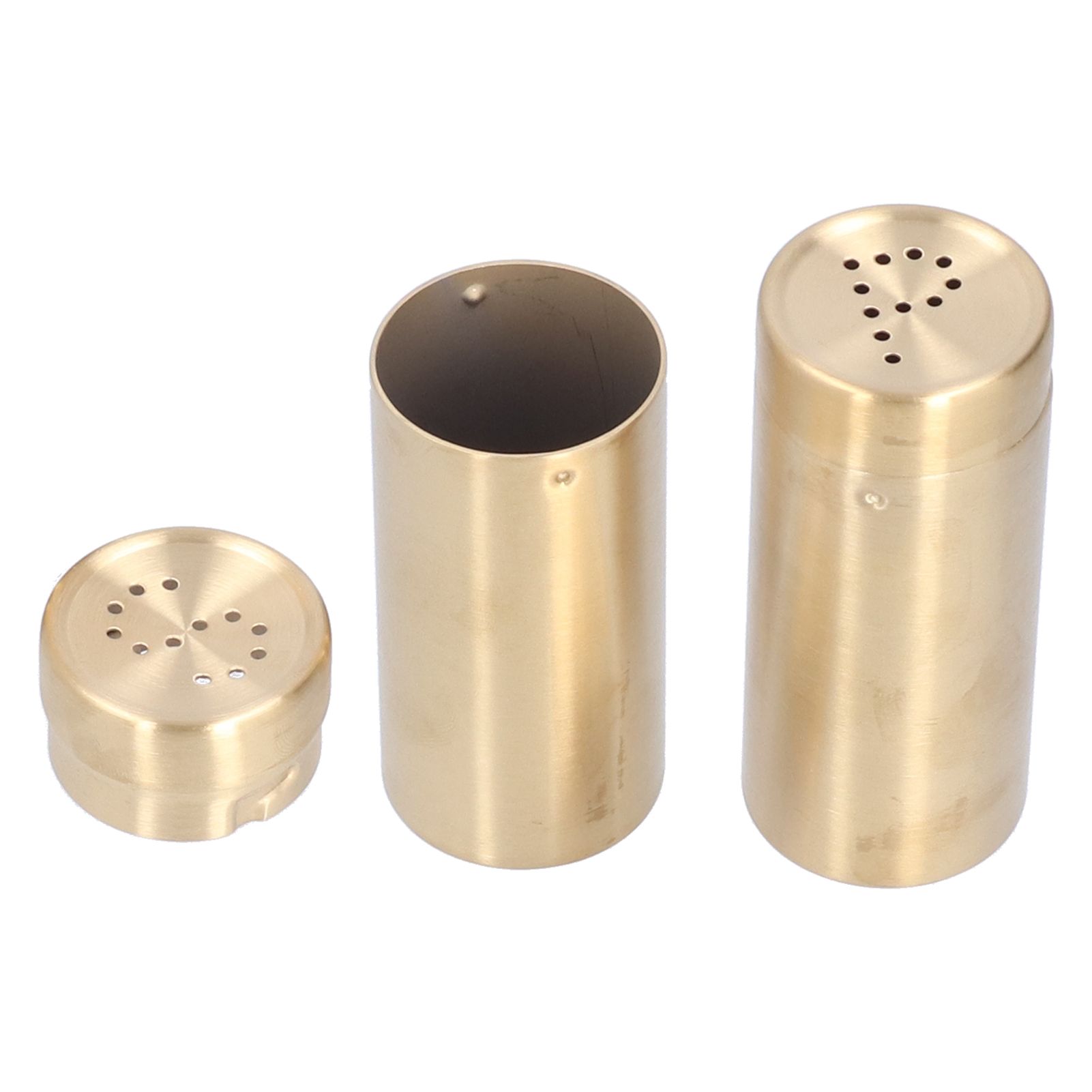 2pcs Spice Jar Stainless Steel Seasoning Bottle Salt and Pepper Shaker Kitchen view 8