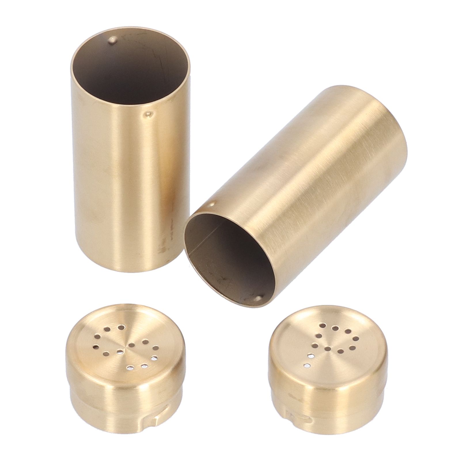 2pcs Spice Jar Stainless Steel Seasoning Bottle Salt and Pepper Shaker Kitchen view 9