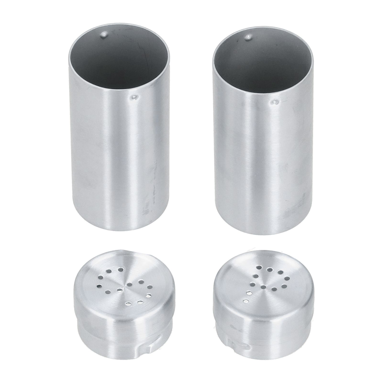 2pcs Spice Jar Stainless Steel Seasoning Bottle Salt and Pepper Shaker Kitchen view 4