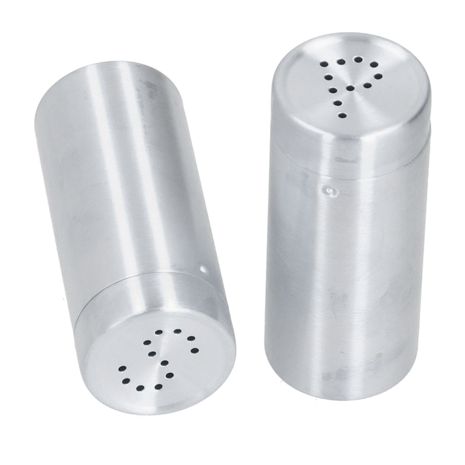 2pcs Spice Jar Stainless Steel Seasoning Bottle Salt and Pepper Shaker Kitchen view 8