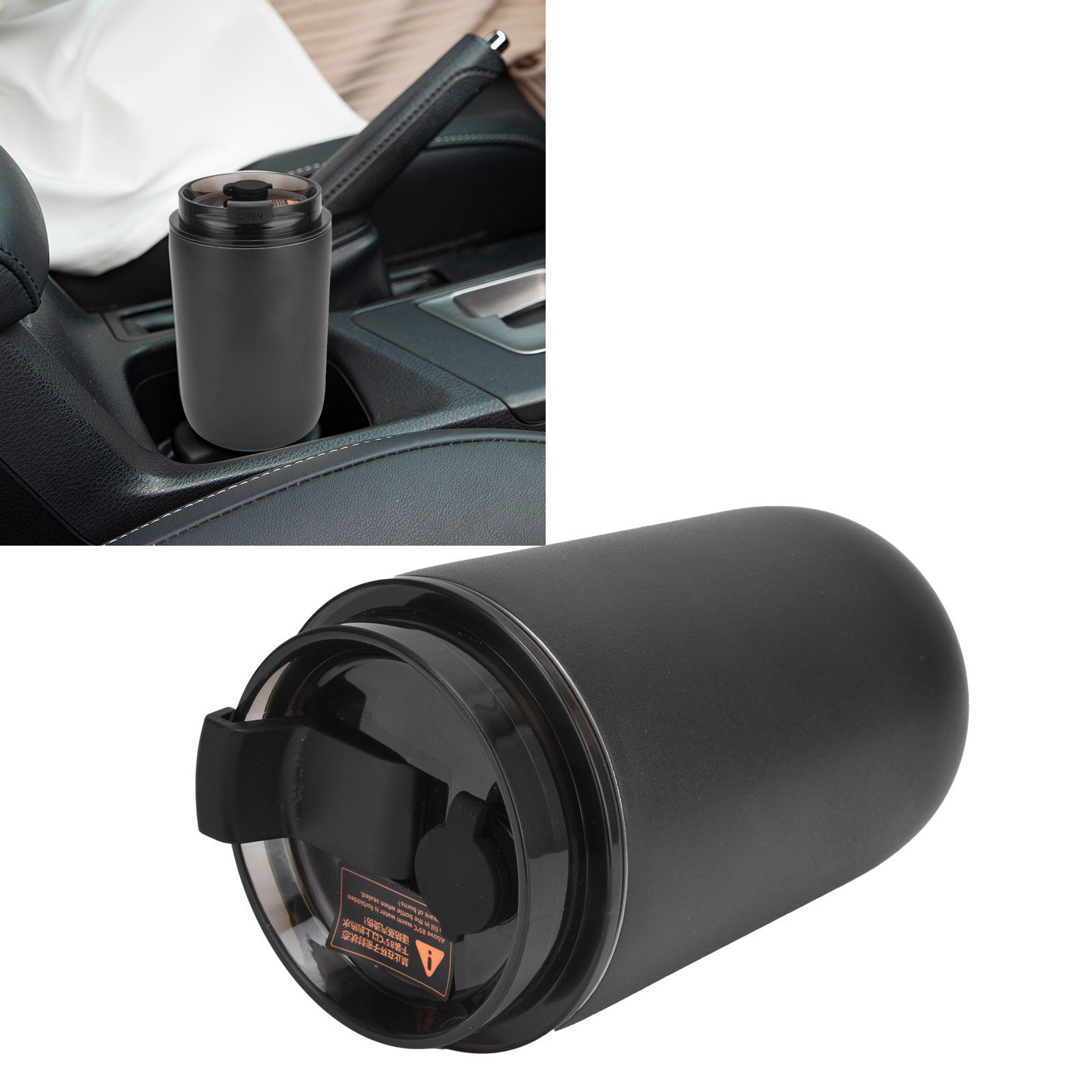 280ml Coffee Cup Household Portable Large Capacity Silicone Stainless Steel view 11