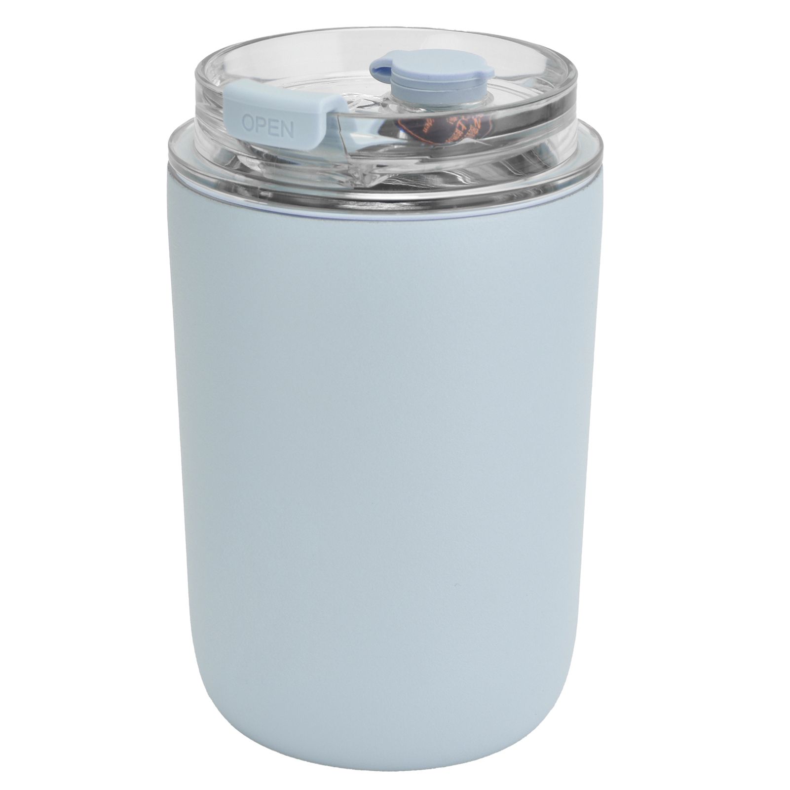 280ml Coffee Cup Household Portable Large Capacity Silicone Stainless Steel view 2