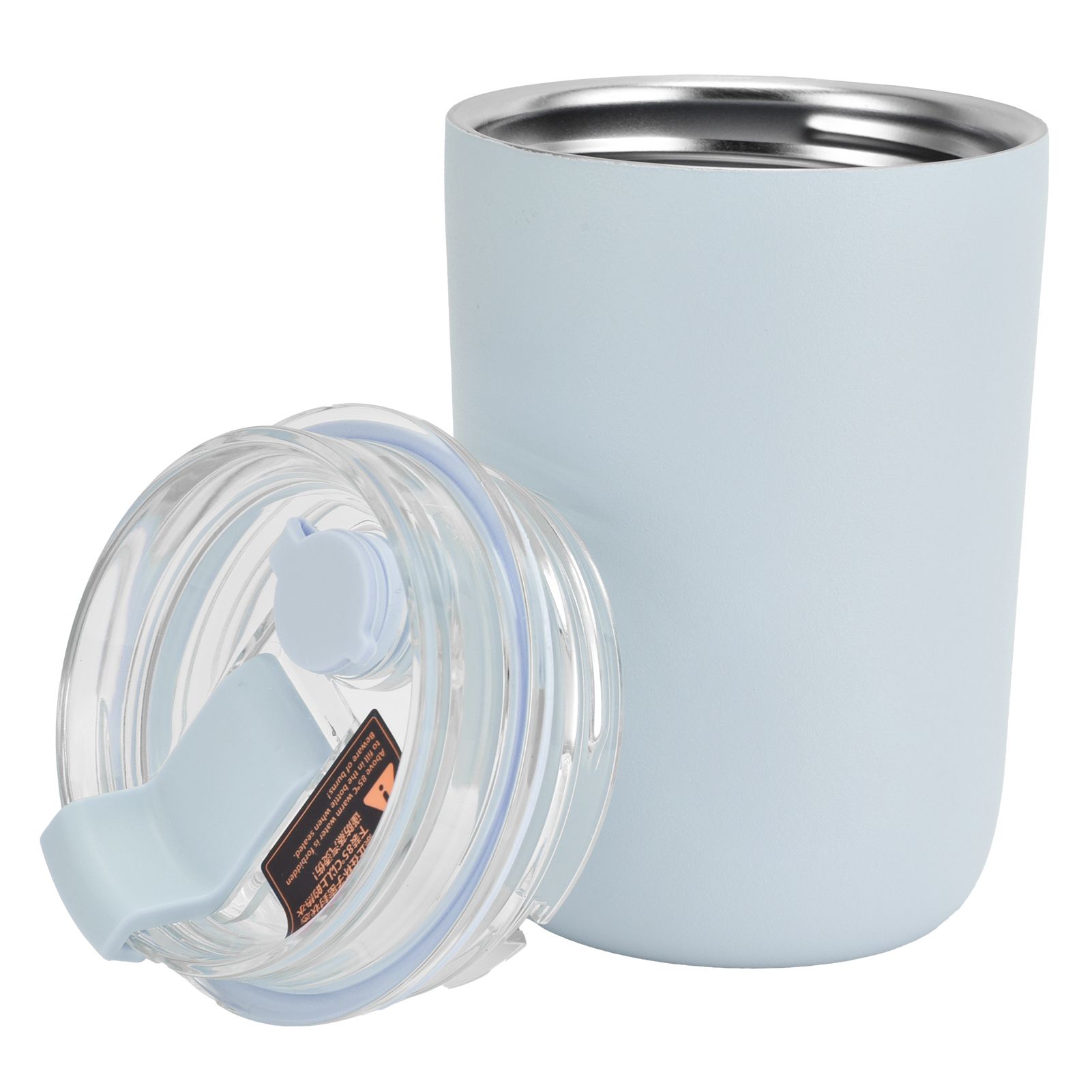 280ml Coffee Cup Household Portable Large Capacity Silicone Stainless Steel view 6