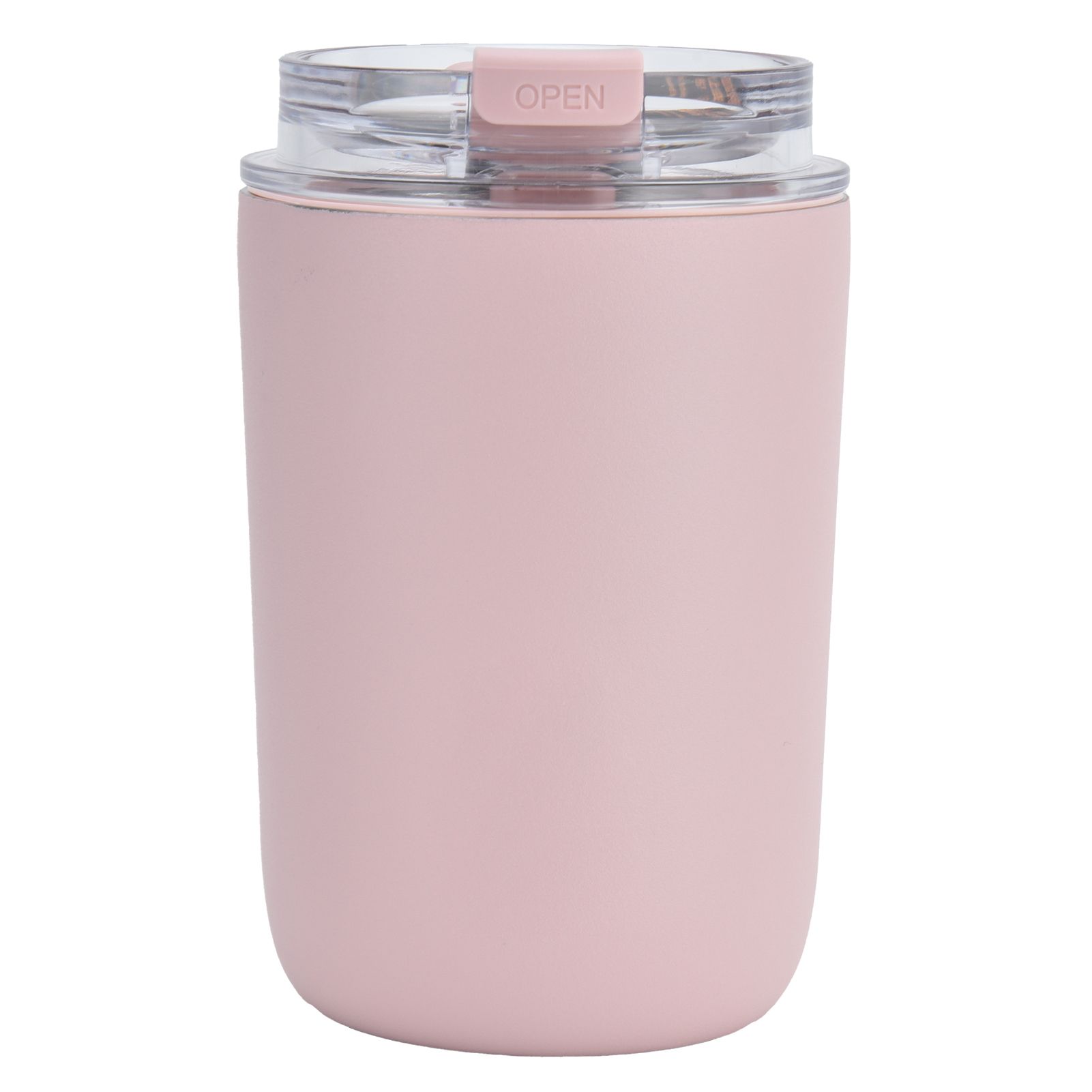 280ml Coffee Cup Household Portable Large Capacity Silicone Stainless Steel