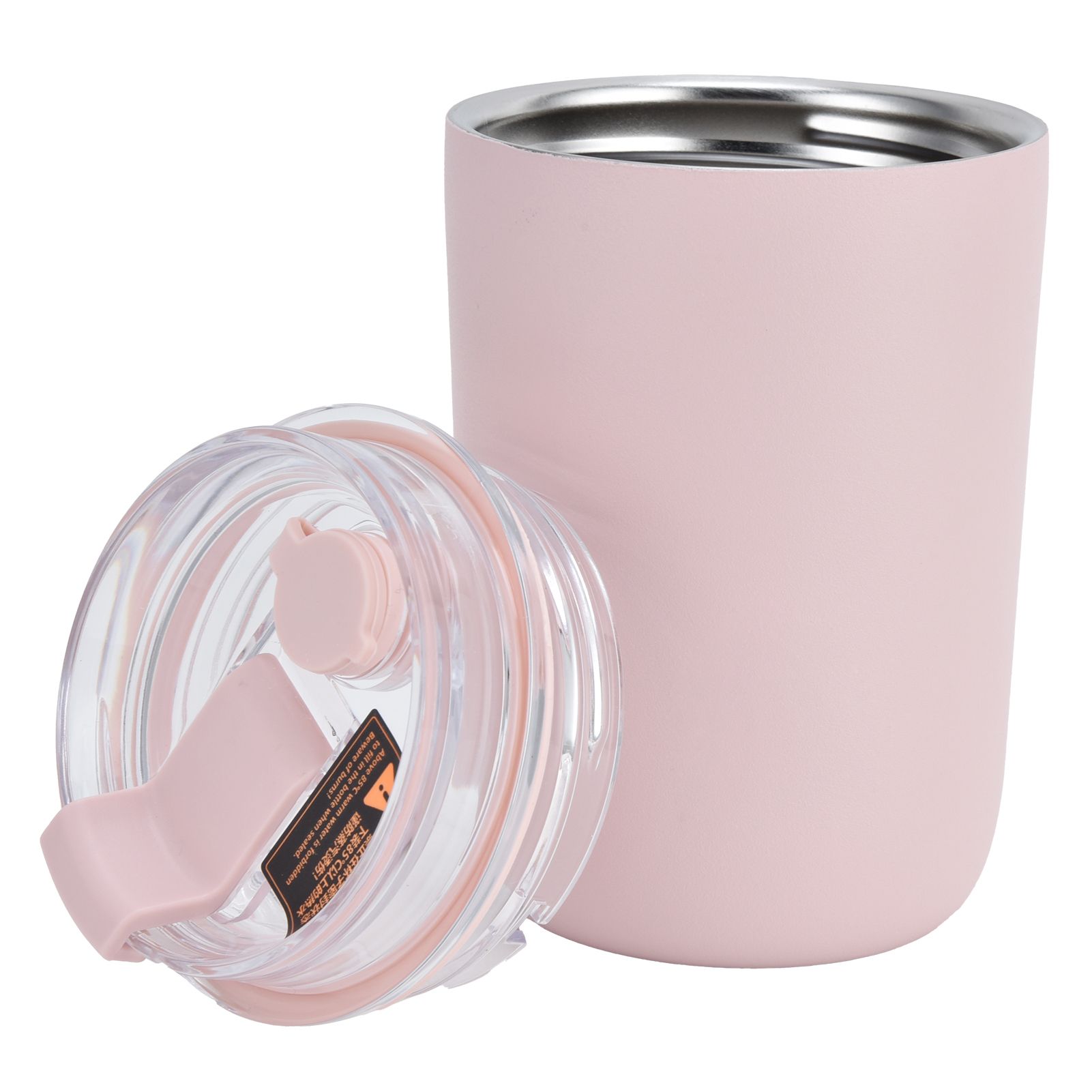 280ml Coffee Cup Household Portable Large Capacity Silicone Stainless Steel view 5
