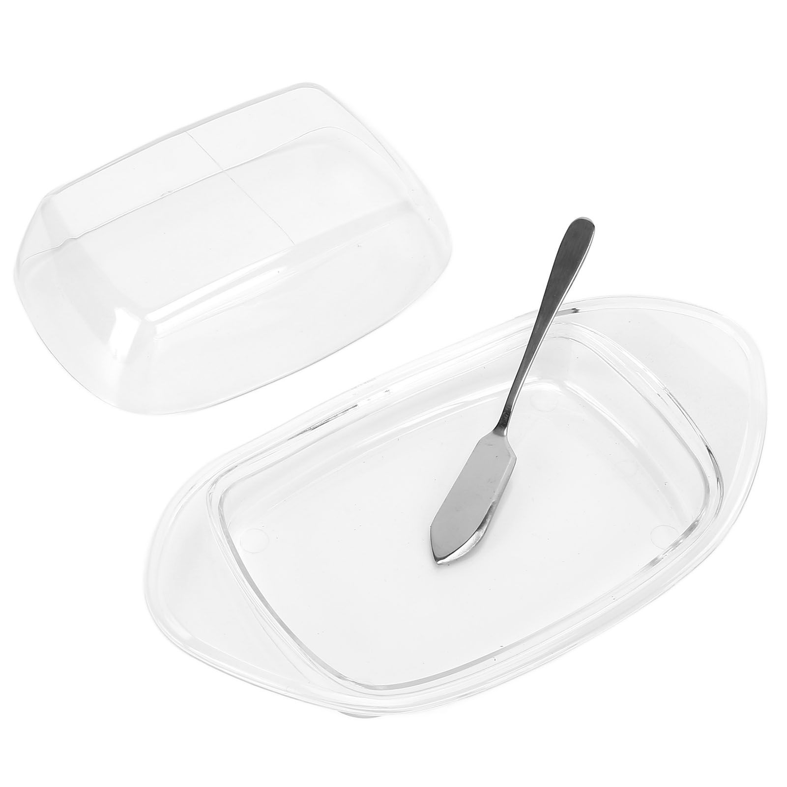 ShipShaped Butter Cutting Box with Cutting Knife and Lid Food Grade Chesse view 2