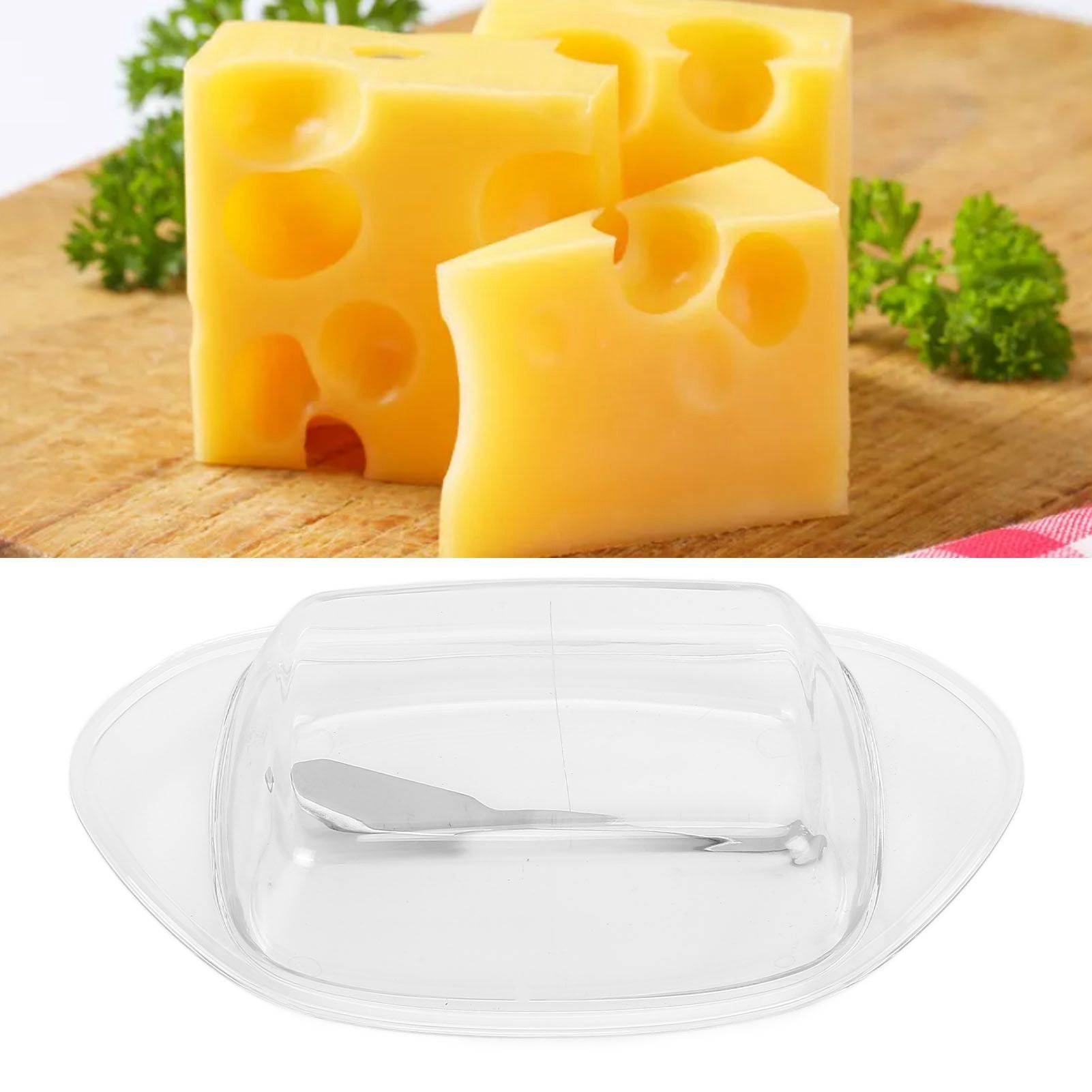 ShipShaped Butter Cutting Box with Cutting Knife and Lid Food Grade Chesse view 12