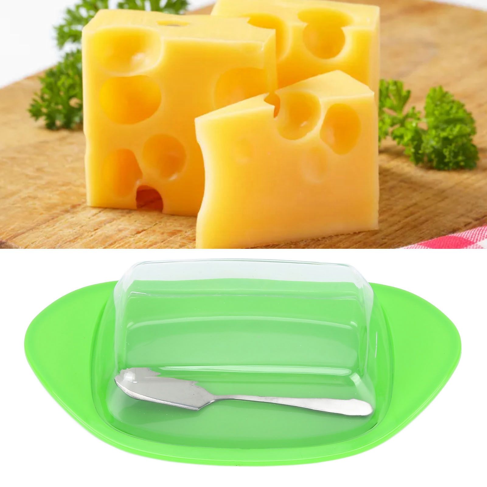 ShipShaped Butter Cutting Box with Cutting Knife and Lid Food Grade Chesse view 12