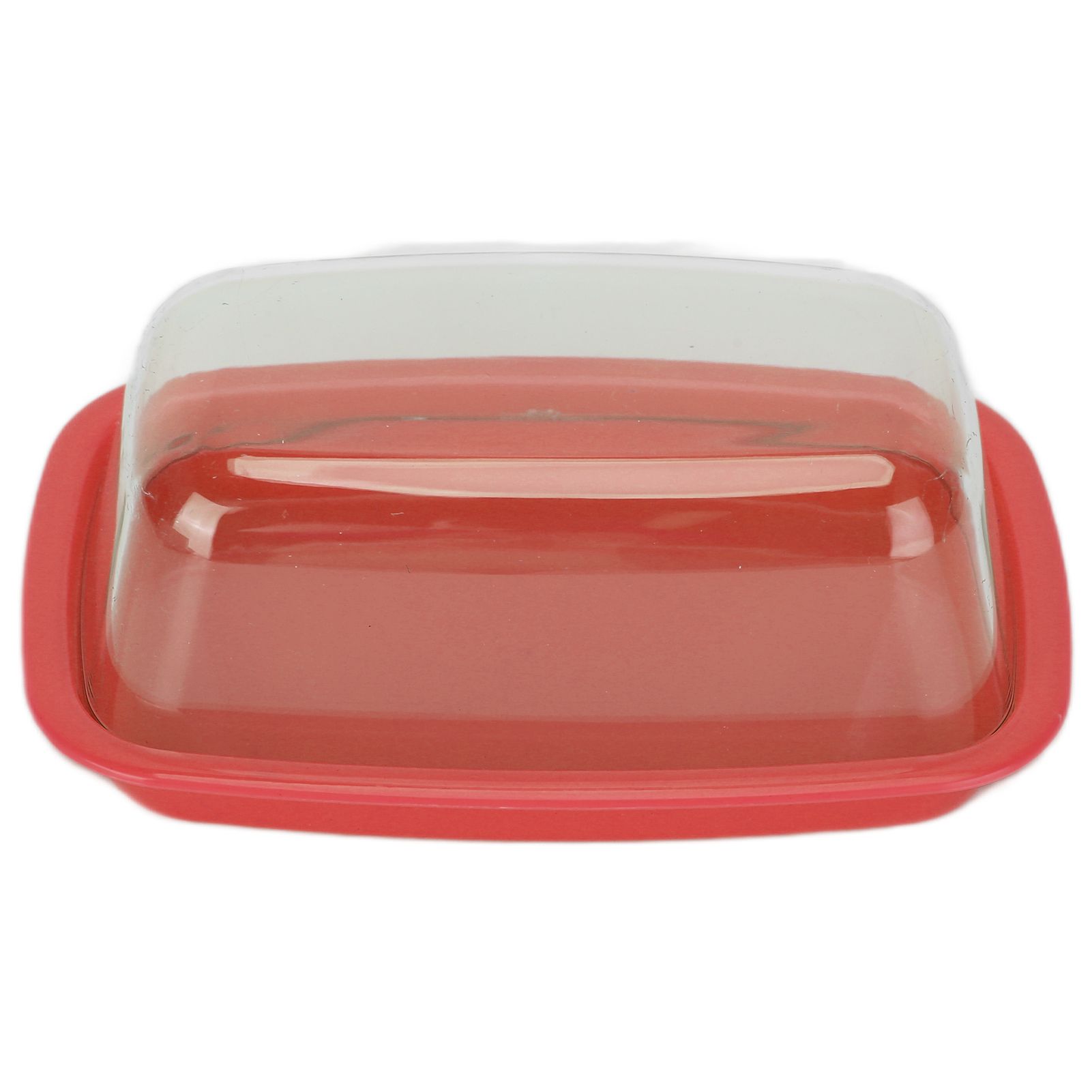 Curved Butter Storage Box with Lid Cheese Plate Butter Holder Tray Baking Tool view 2
