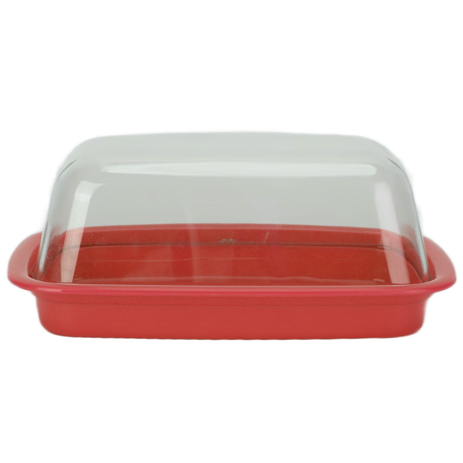 Curved Butter Storage Box with Lid Cheese Plate Butter Holder Tray Baking Tool view 3