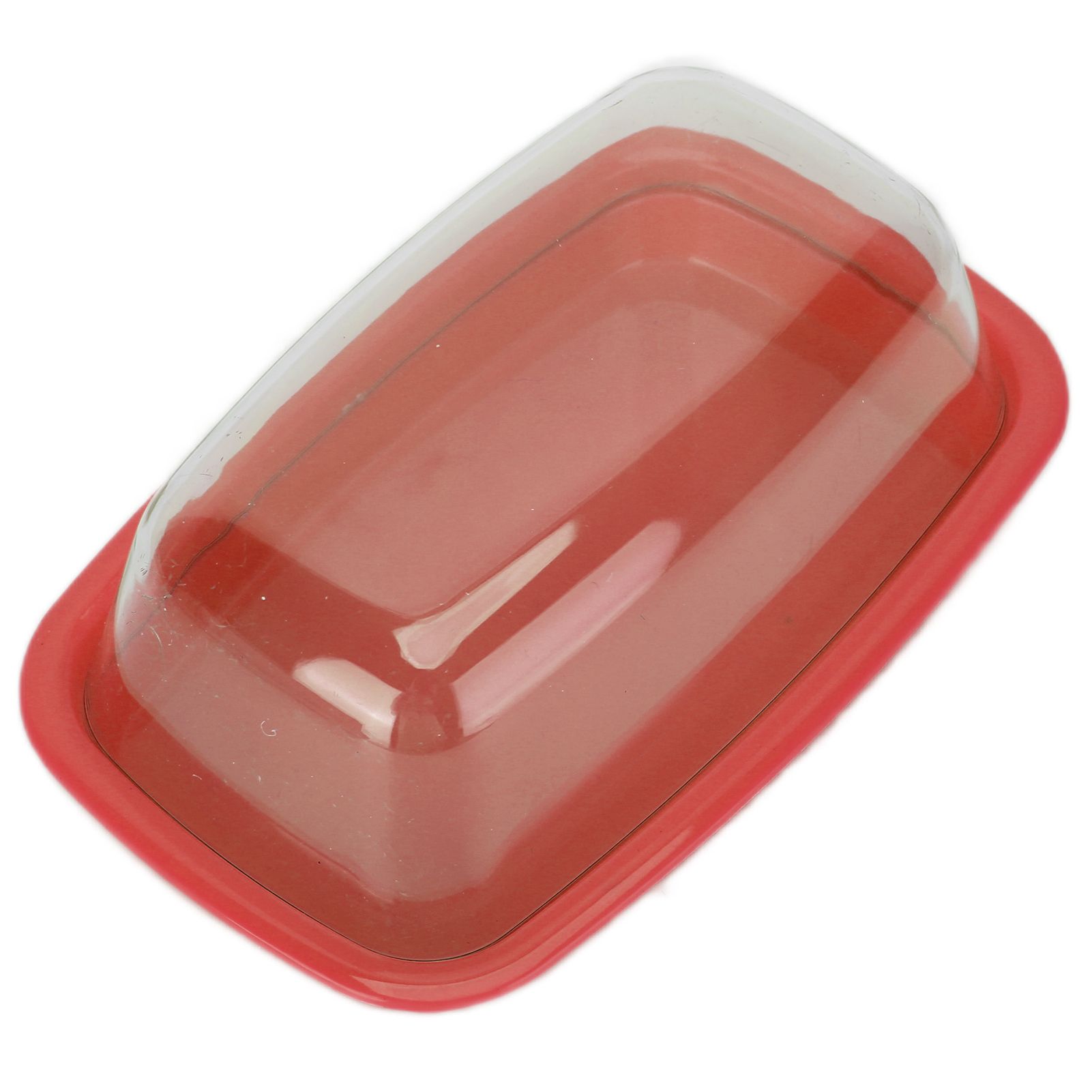 Curved Butter Storage Box with Lid Cheese Plate Butter Holder Tray Baking Tool view 4