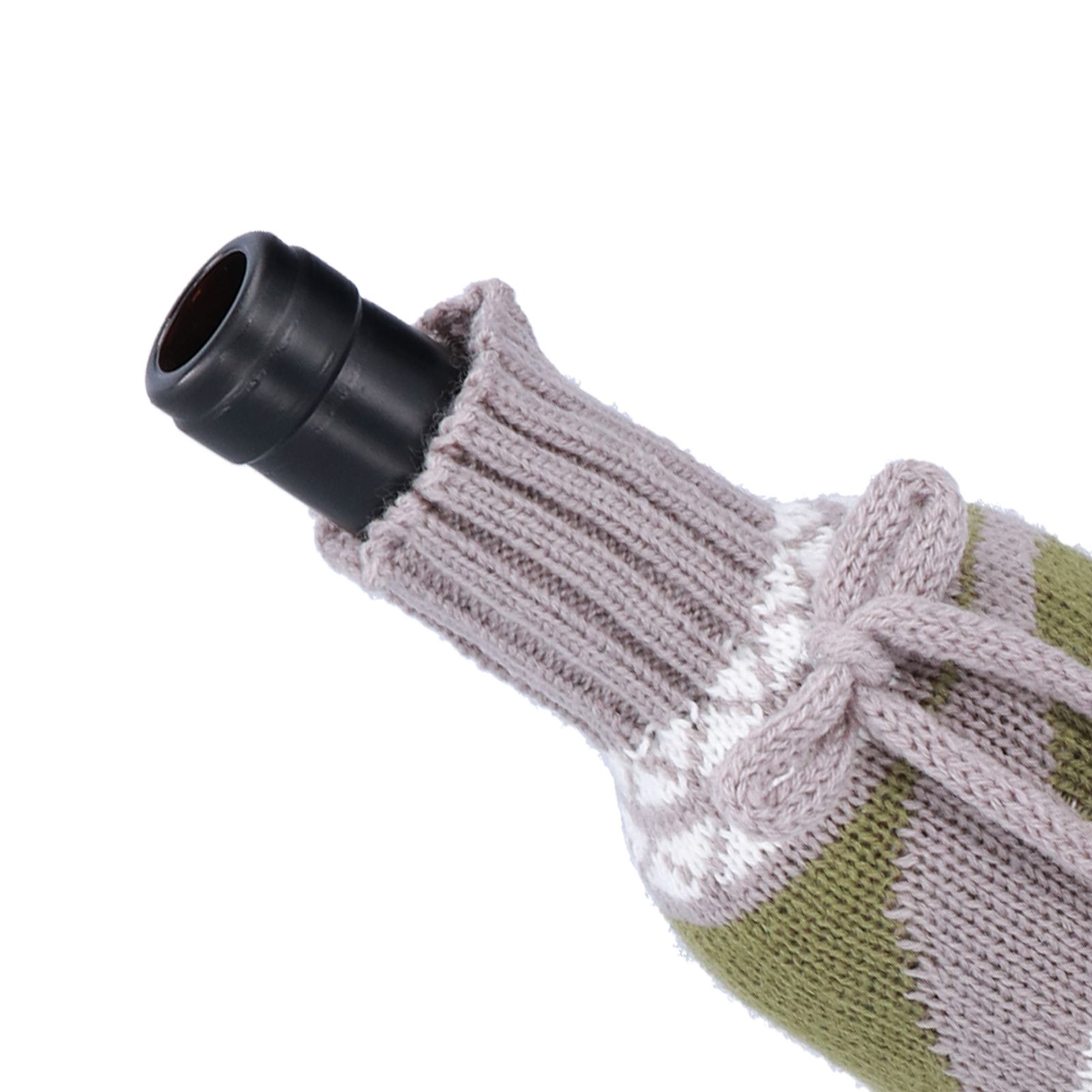 Knitted Wine Bottle Cover Bag Sleeve Home Decoration for Christmas Wedding view 14